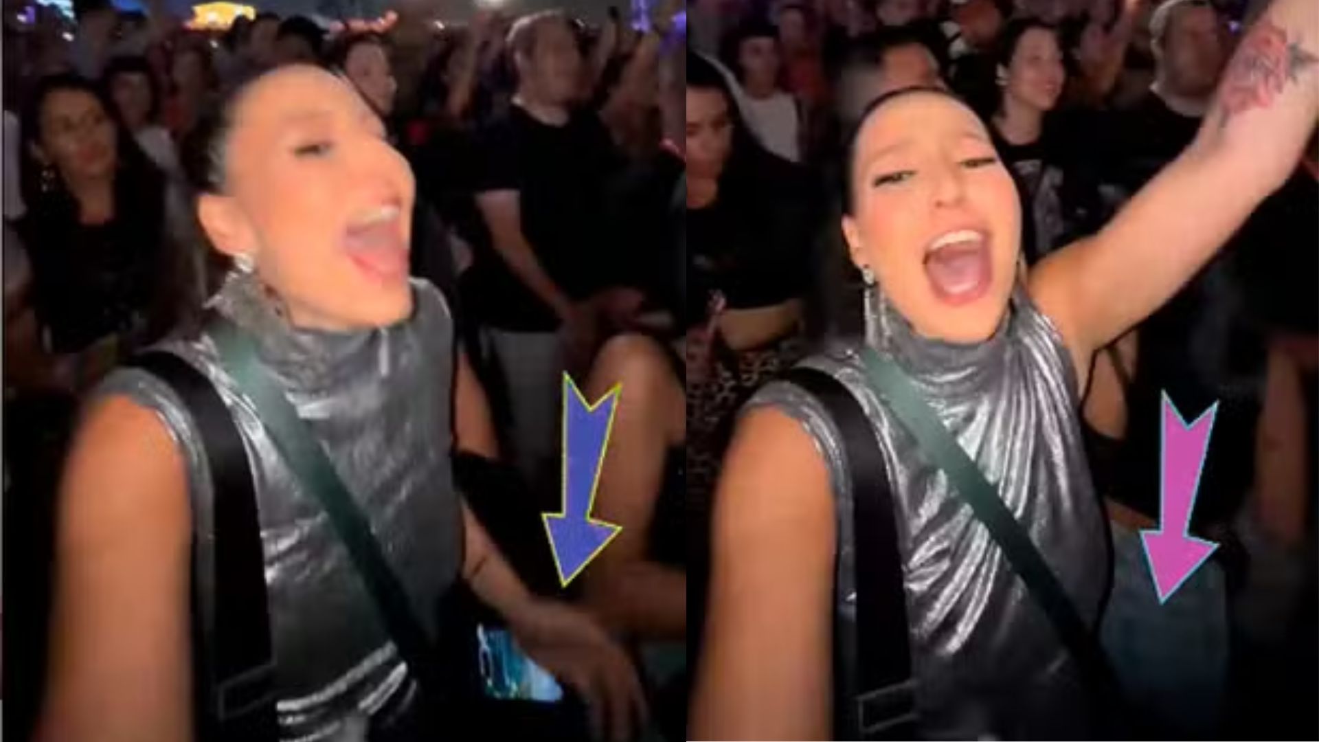 Mulher grava momento em que é furtada durante show no Lollapalooza em SP