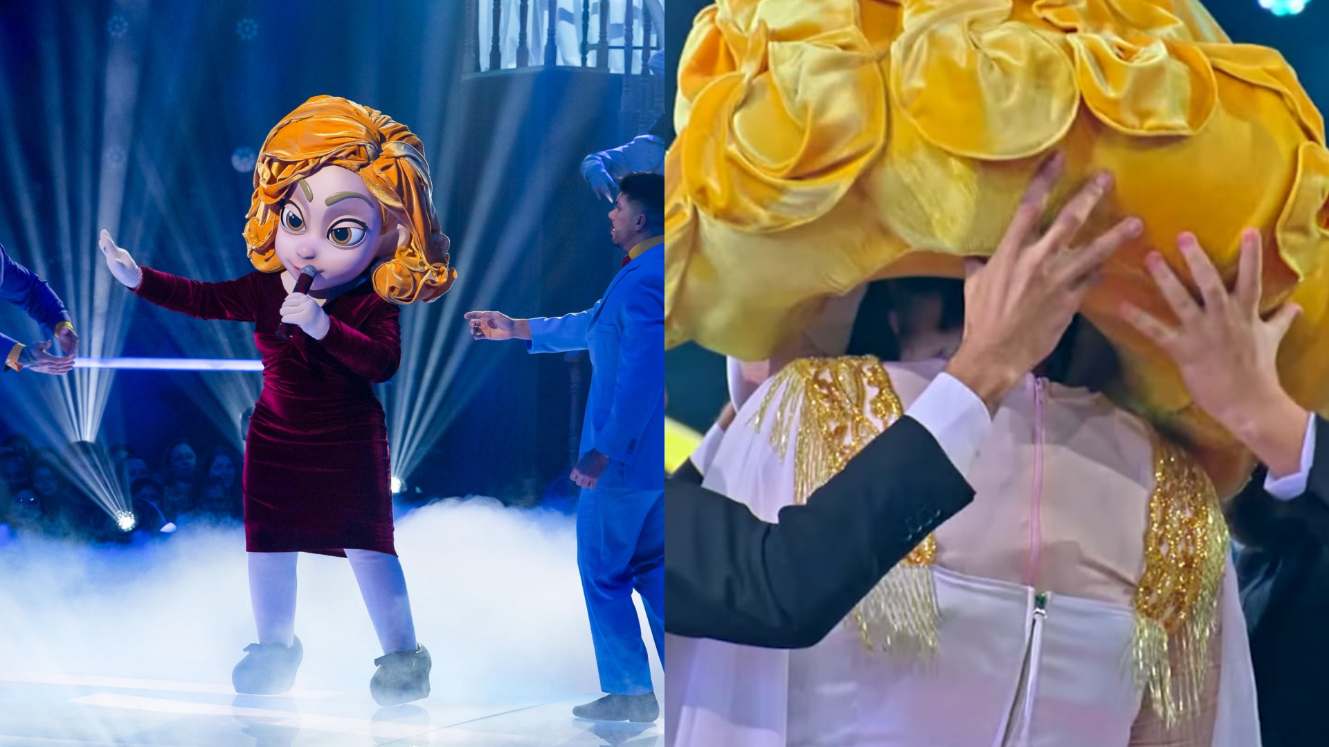 Nazaré Tedesco é desmascarada no The Masked Singer Brasil