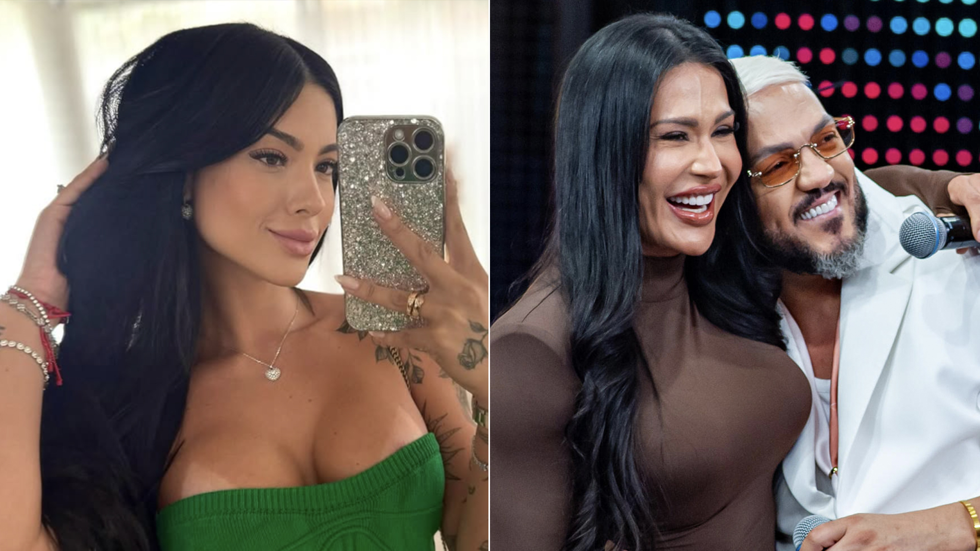 Namorada de Belo rompe o silêncio sobre reencontro dele com Gracyanne Barbosa