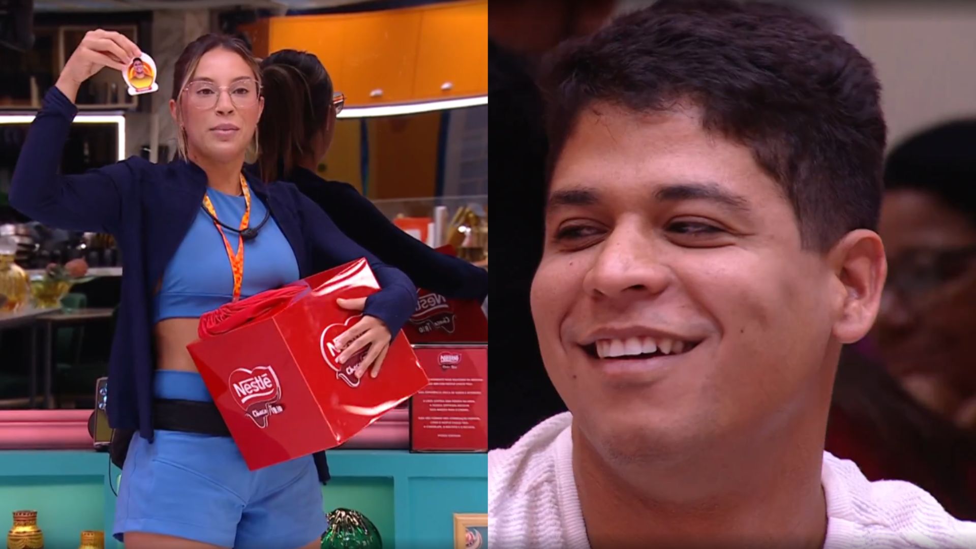 BBB 25: Guilherme vai ao Cine BBB e escolhe dois brothers para acompanhá-lo