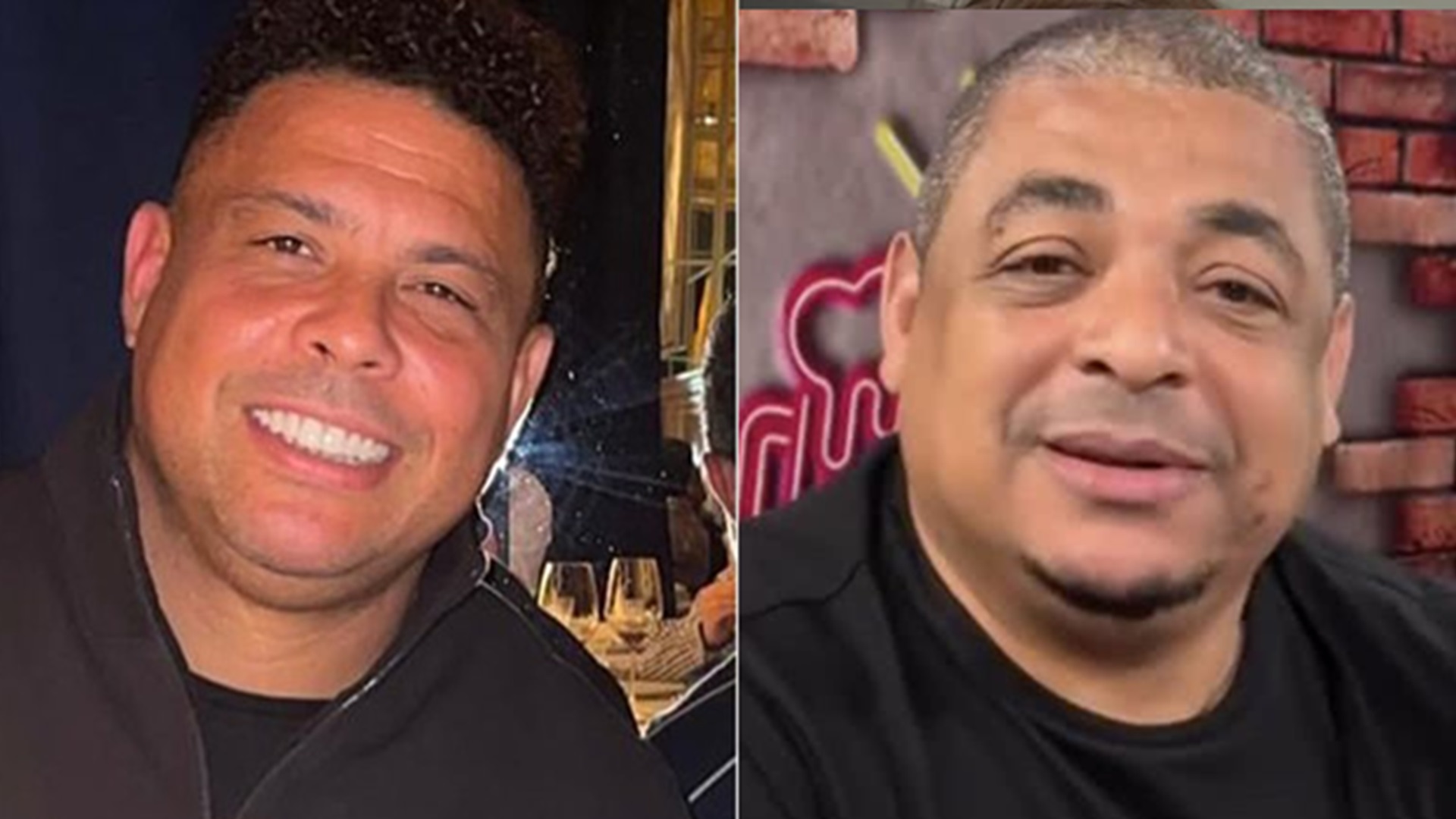 Vinho do Papa? Ronaldo Fenômeno dá sua versão sobre a história contada por Vampeta