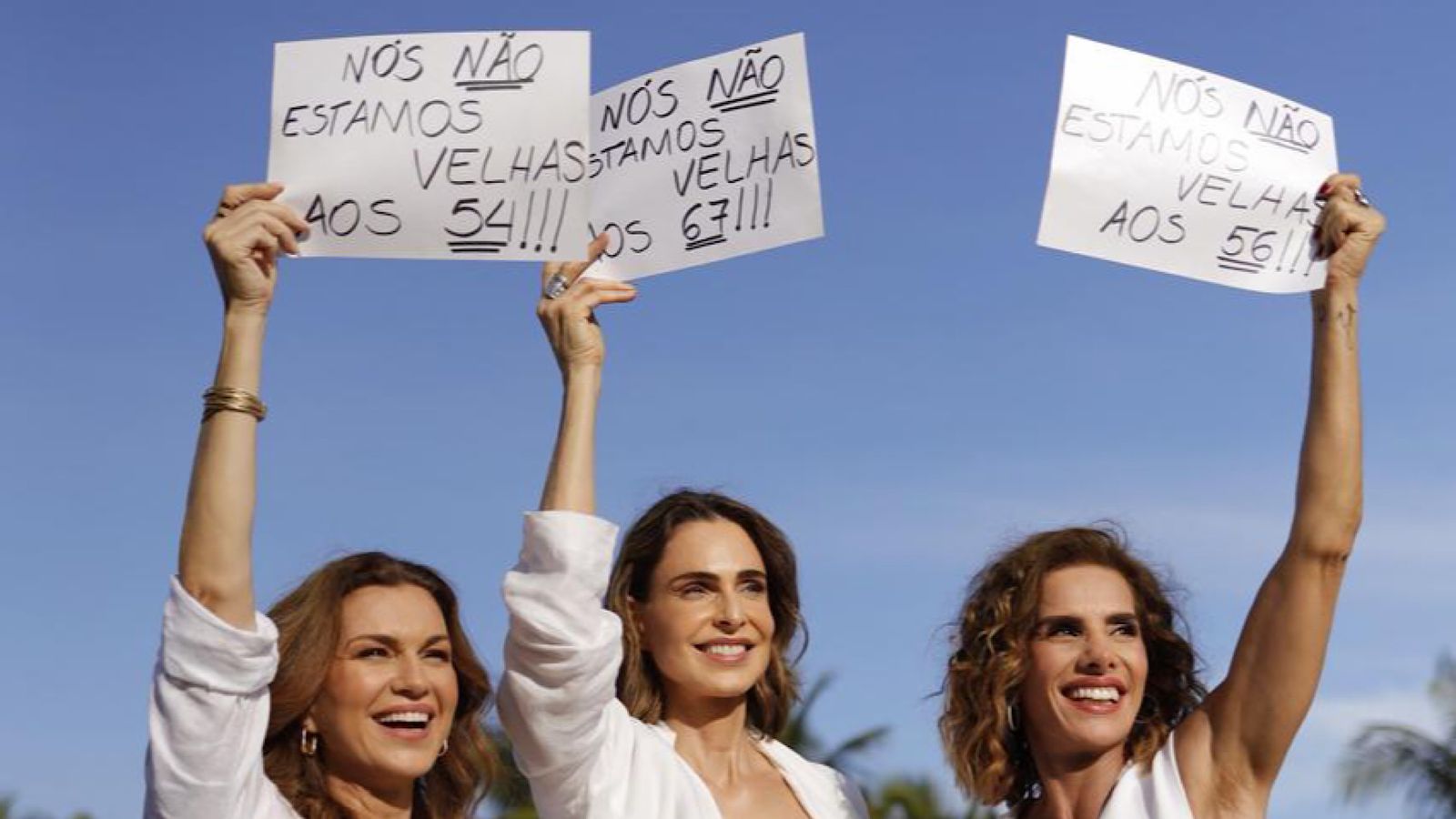 Silvia Pfeifer espanta etarismo ao reunir força feminina em campanha: ‘Vida enorme pela frente’