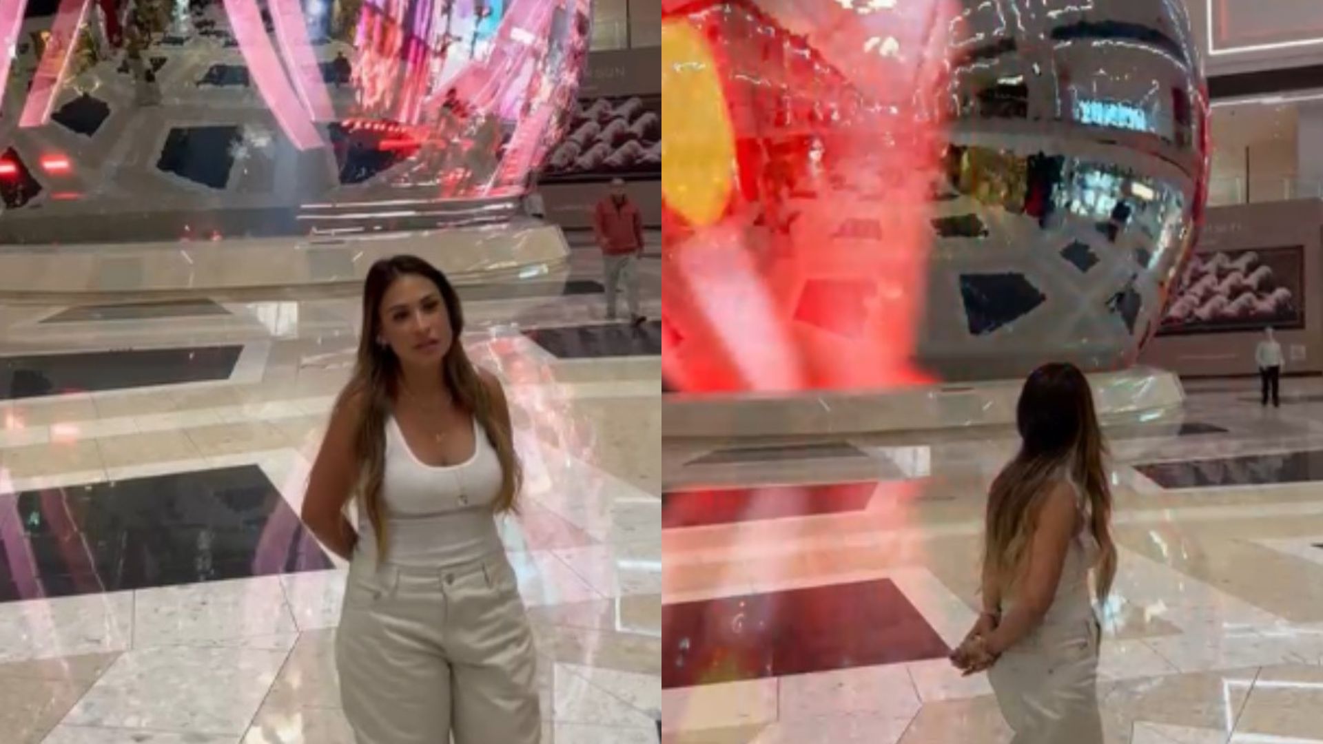 Após renovar os votos de casamento, Simone Mendes ganha homenagem em Las Vegas
