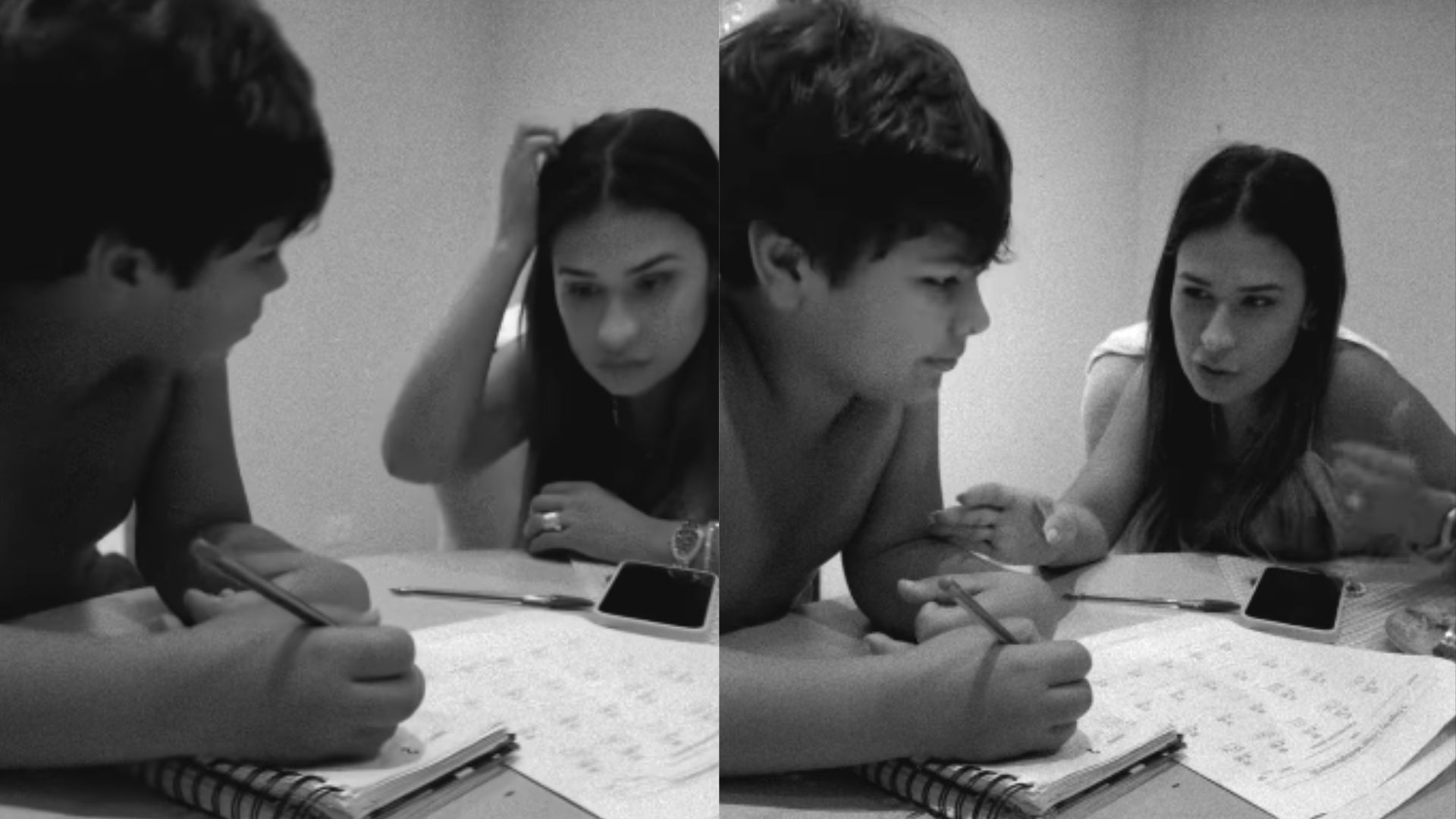 Simone Mendes diverte os fãs ao ajudar o filho com a lição de casa: “90 anos que saí da escola”