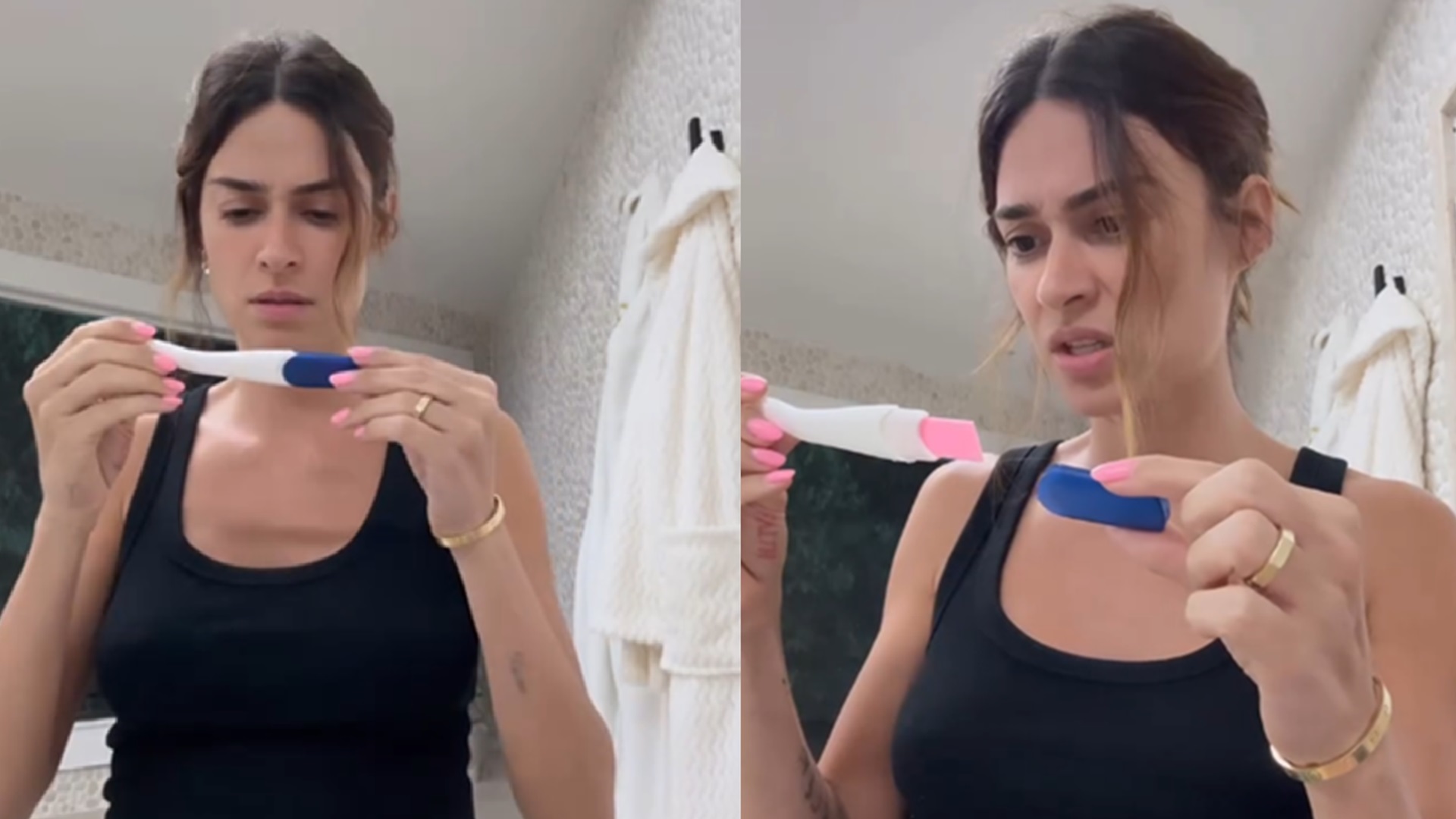 Thaila Ayala faz teste de gravidez após sintomas: ‘Eu senti’