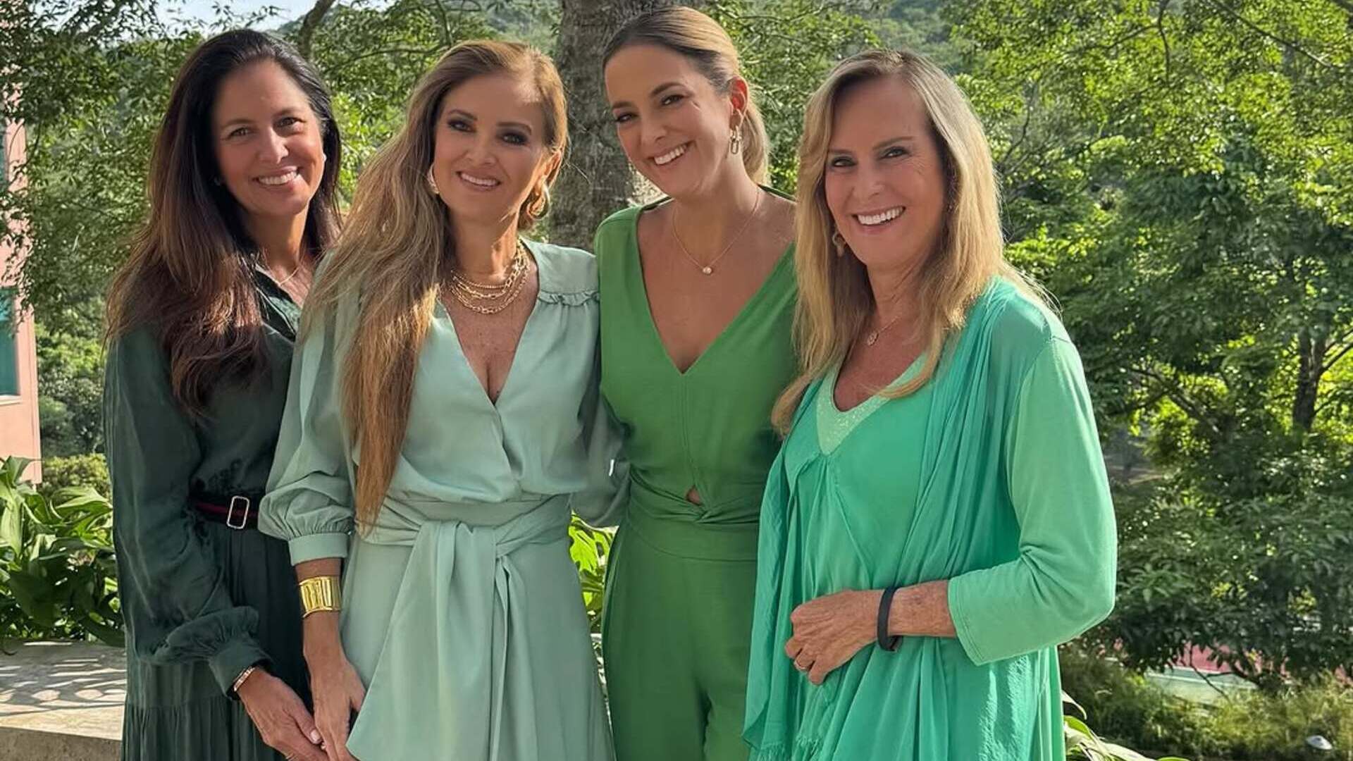 Ticiane Pinheiro mostra aniversário ‘verde’ da irmã; veja as fotos