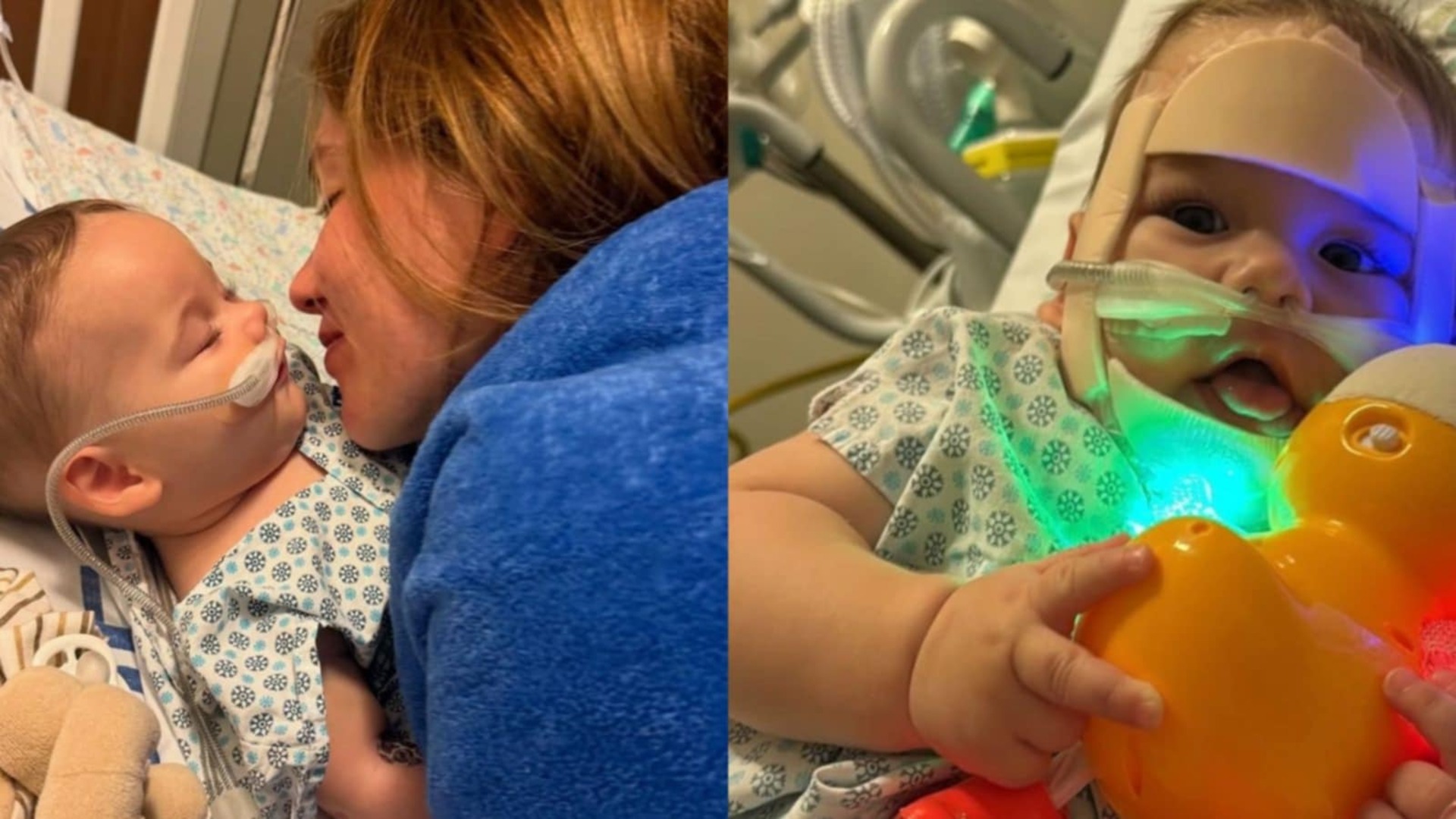 Virginia Fonseca mostra como José Leonardo está no hospital