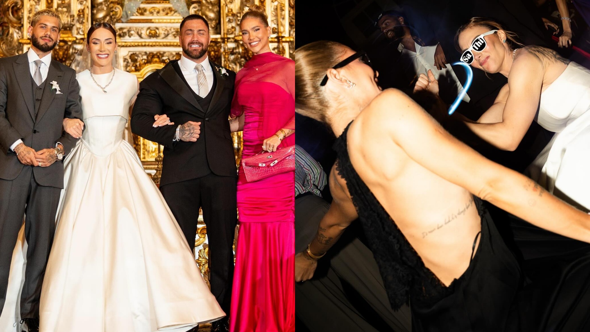 Virginia Fonseca impressiona com fotos da festa de casamento de Samara Pink