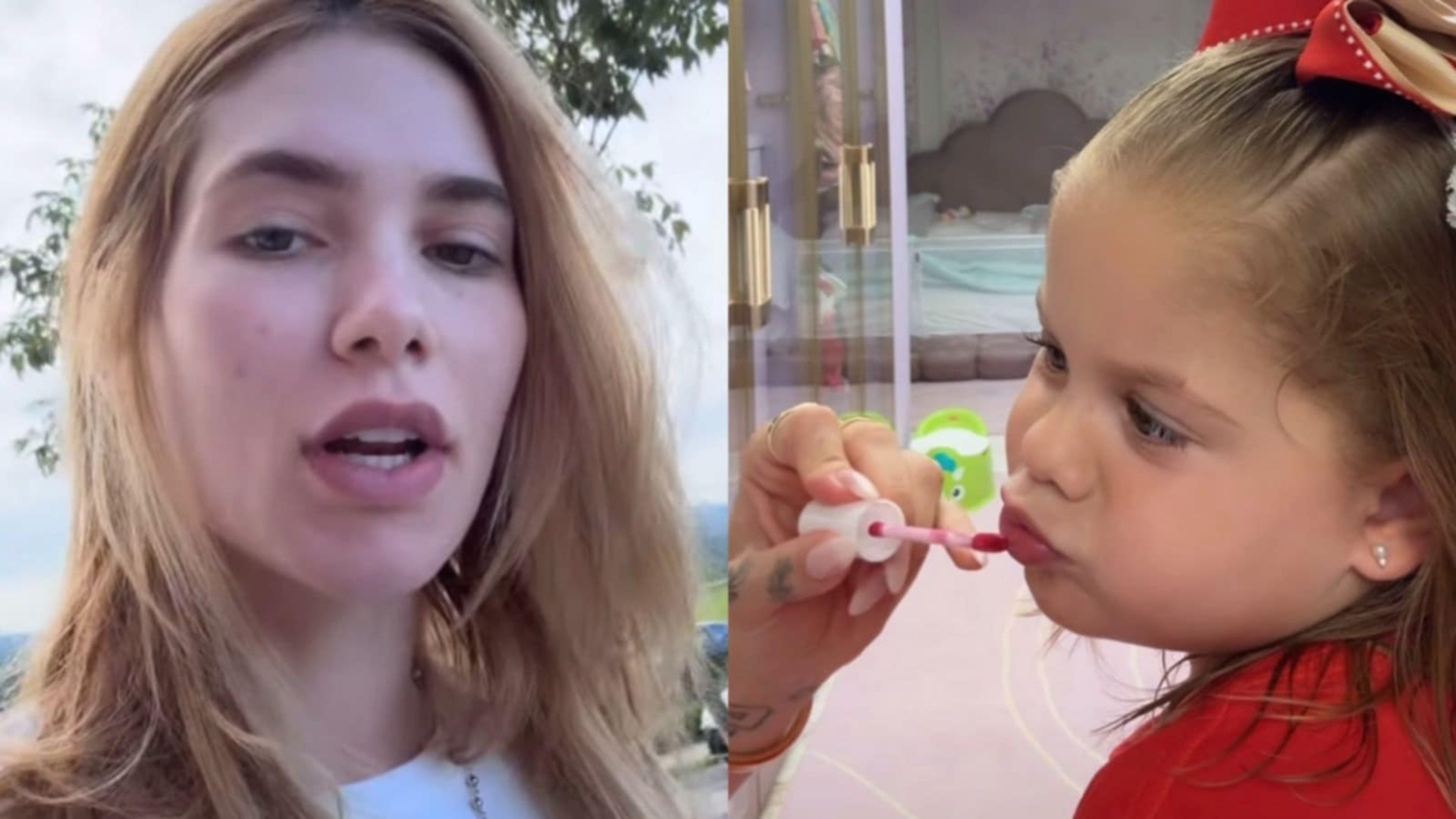 Virginia mostra preparação de Maria Flor para ir para a escola: ‘Muito’