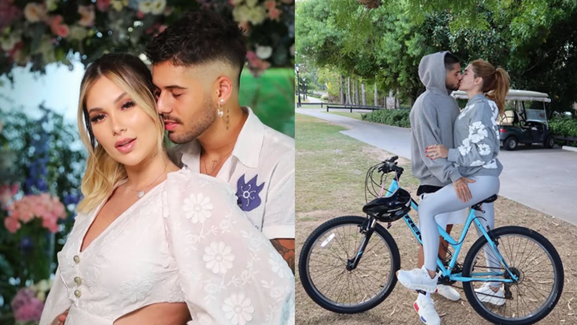 Zé Felipe celebra aniversário de casamento com Virginia Fonseca