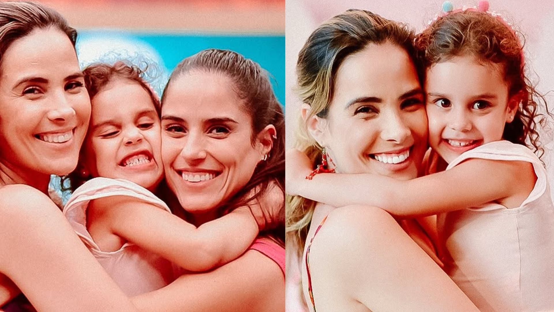 Com os filhos, Wanessa Camargo marca presença na festa de aniversário da sobrinha
