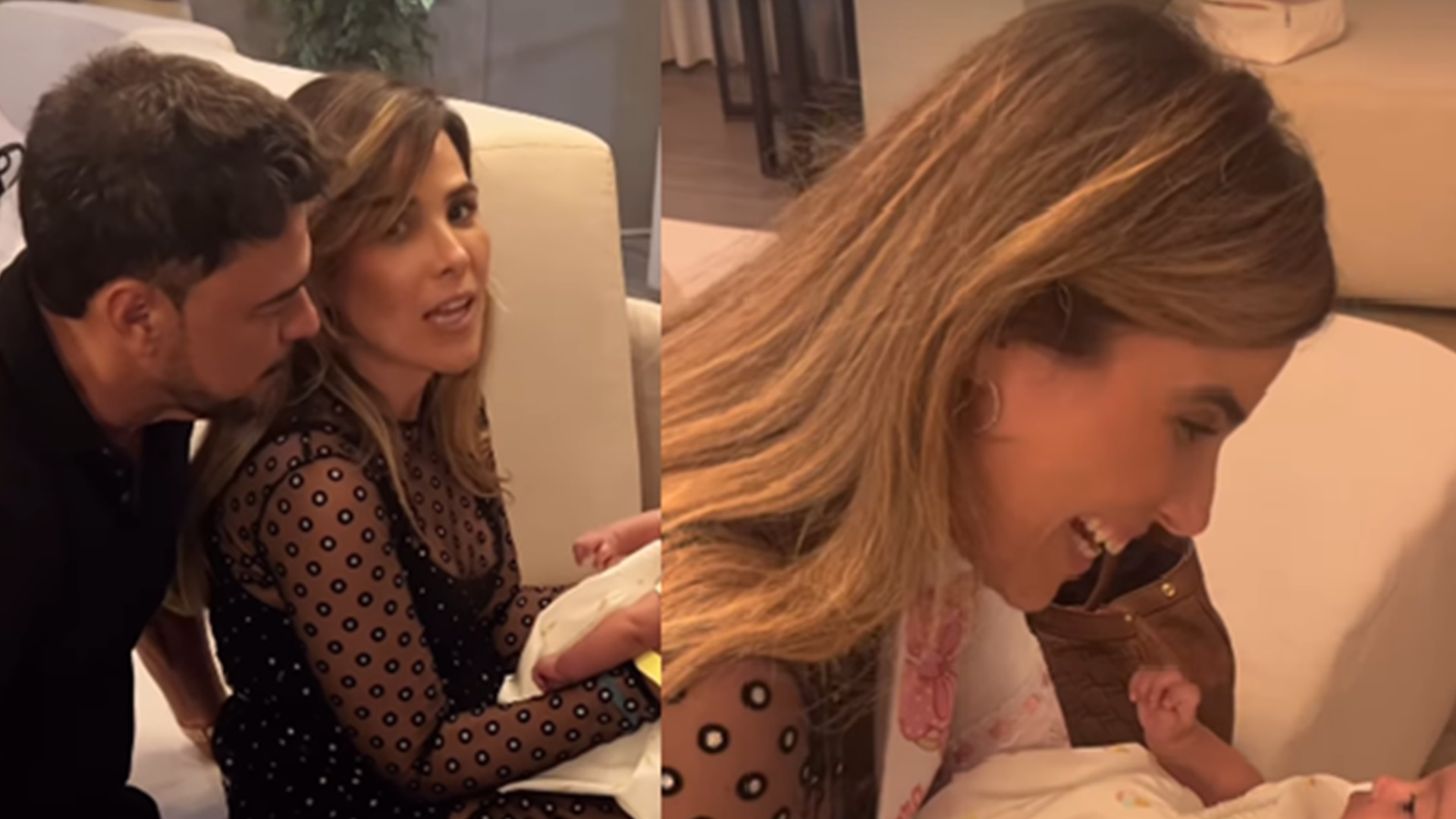 Wanessa Camargo surge em registro inédito com a irmã caçula, Clara