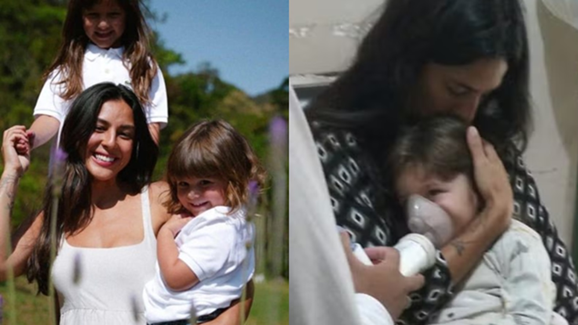Yanna Lavigne relata susto com a saúde da filha caçula: ‘Às pressas’