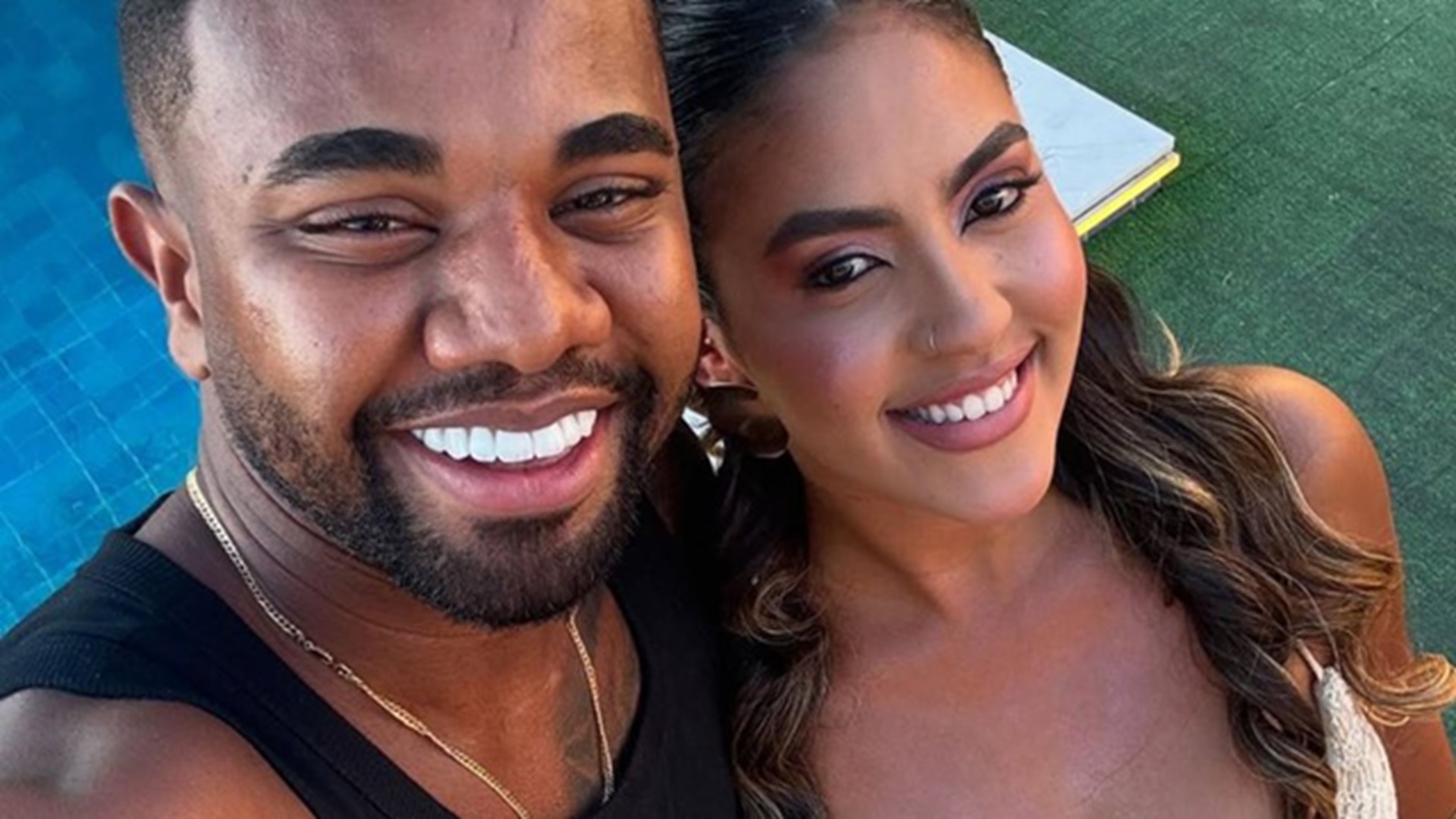 Ex-namorada de Davi Brito se pronuncia após término e faz apelo: ‘Parem’