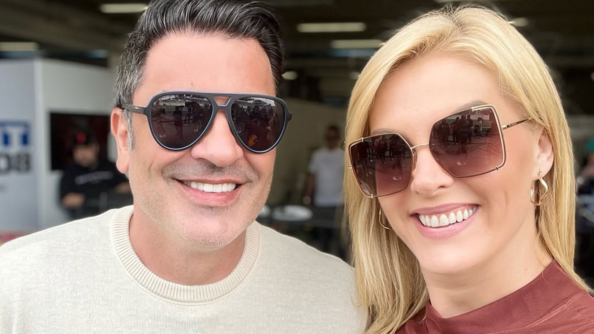 Ana Hickmann mostra fotos românticas ao lado de Edu Guedes