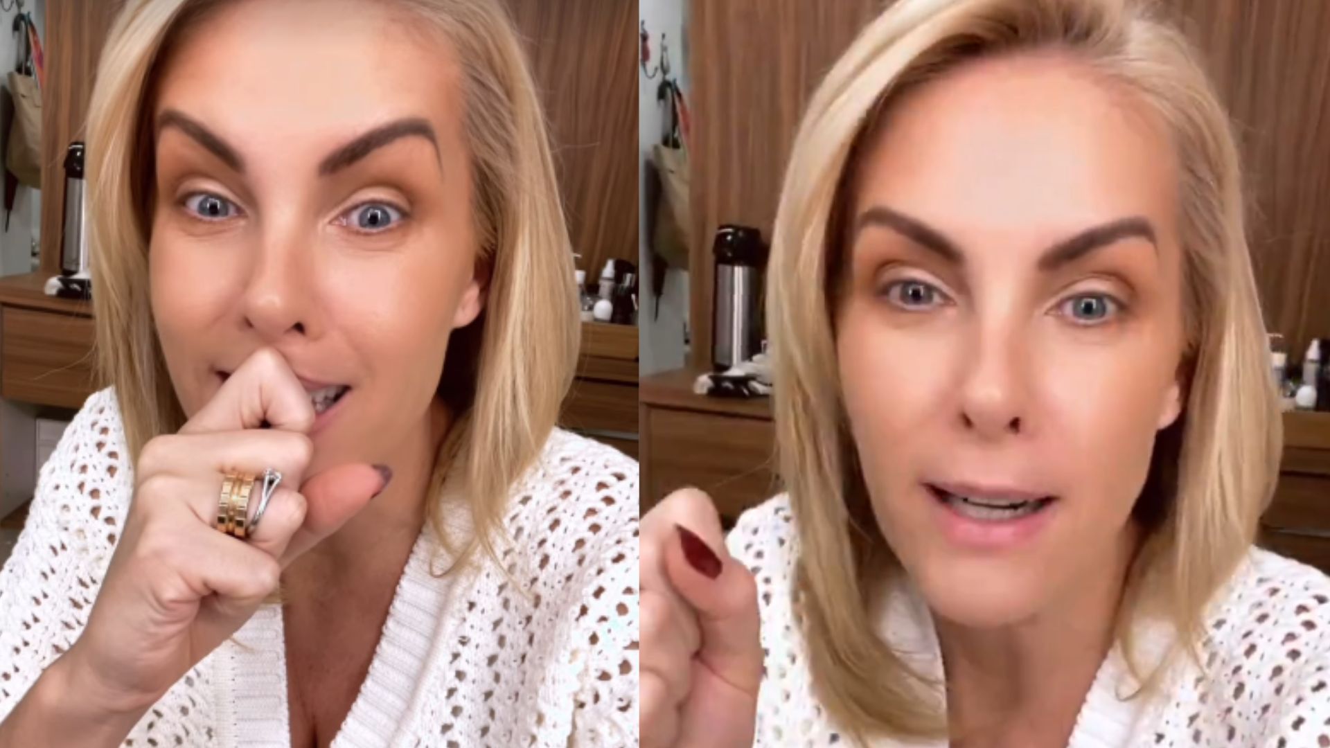 Após engordar 16kg, Ana Hickmann revela peso atual: “Perto da minha meta”