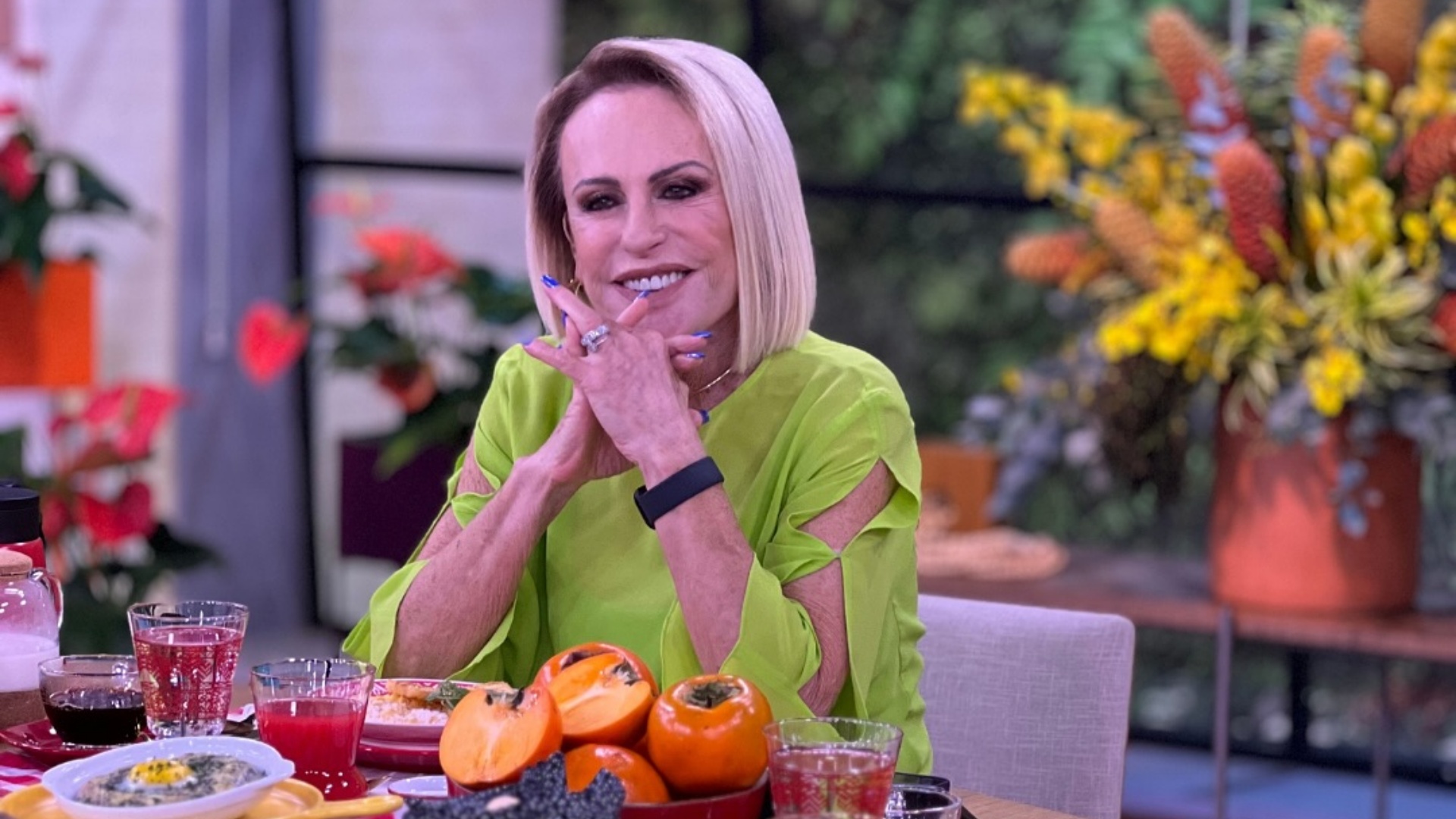 Ana Maria Braga revela para onde vão as comidas do ‘Mais Você’ após as gravações