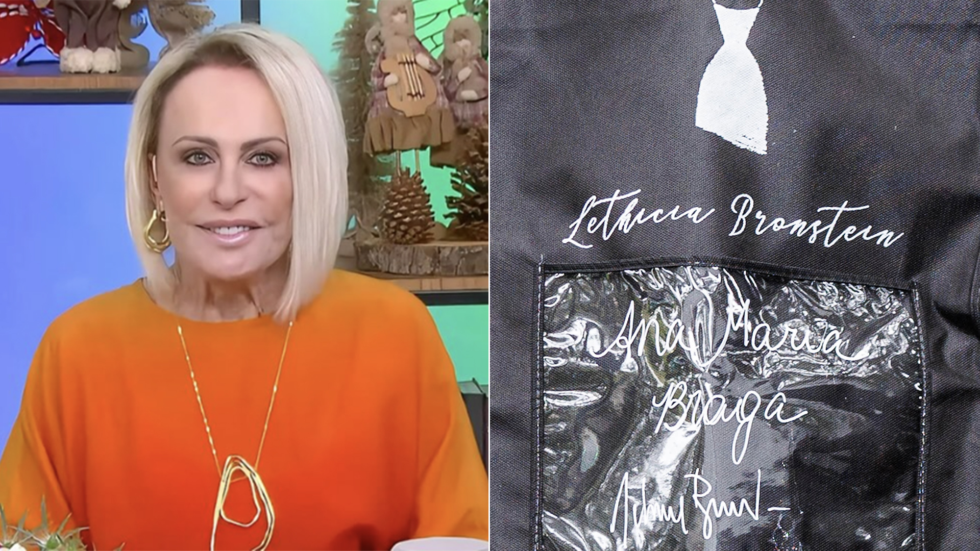 Vestido de noiva de Ana Maria Braga é feito por estilista queridinha das famosas