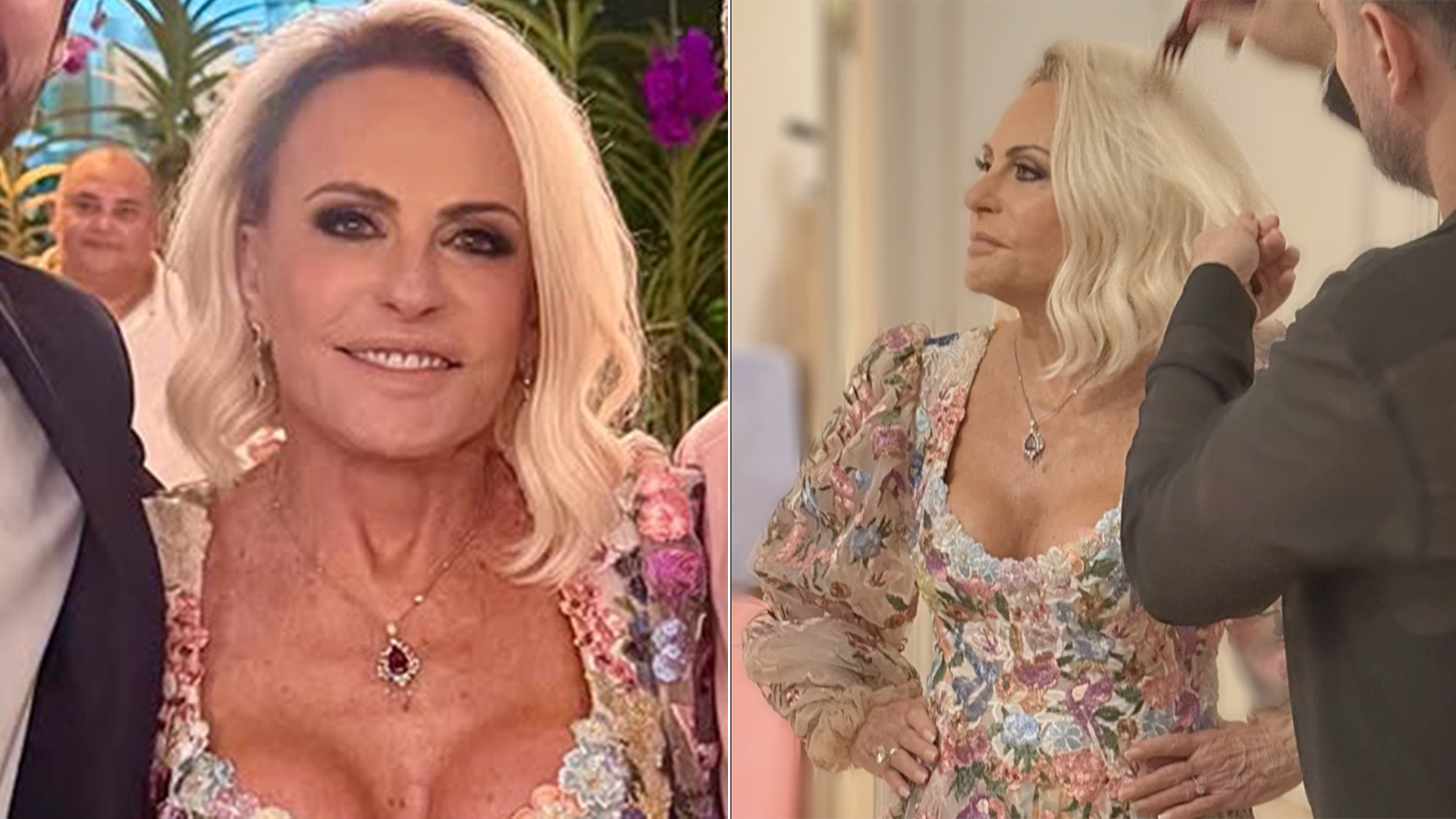 Fotos inéditas revelam detalhes do vestido de noiva de Ana Maria Braga