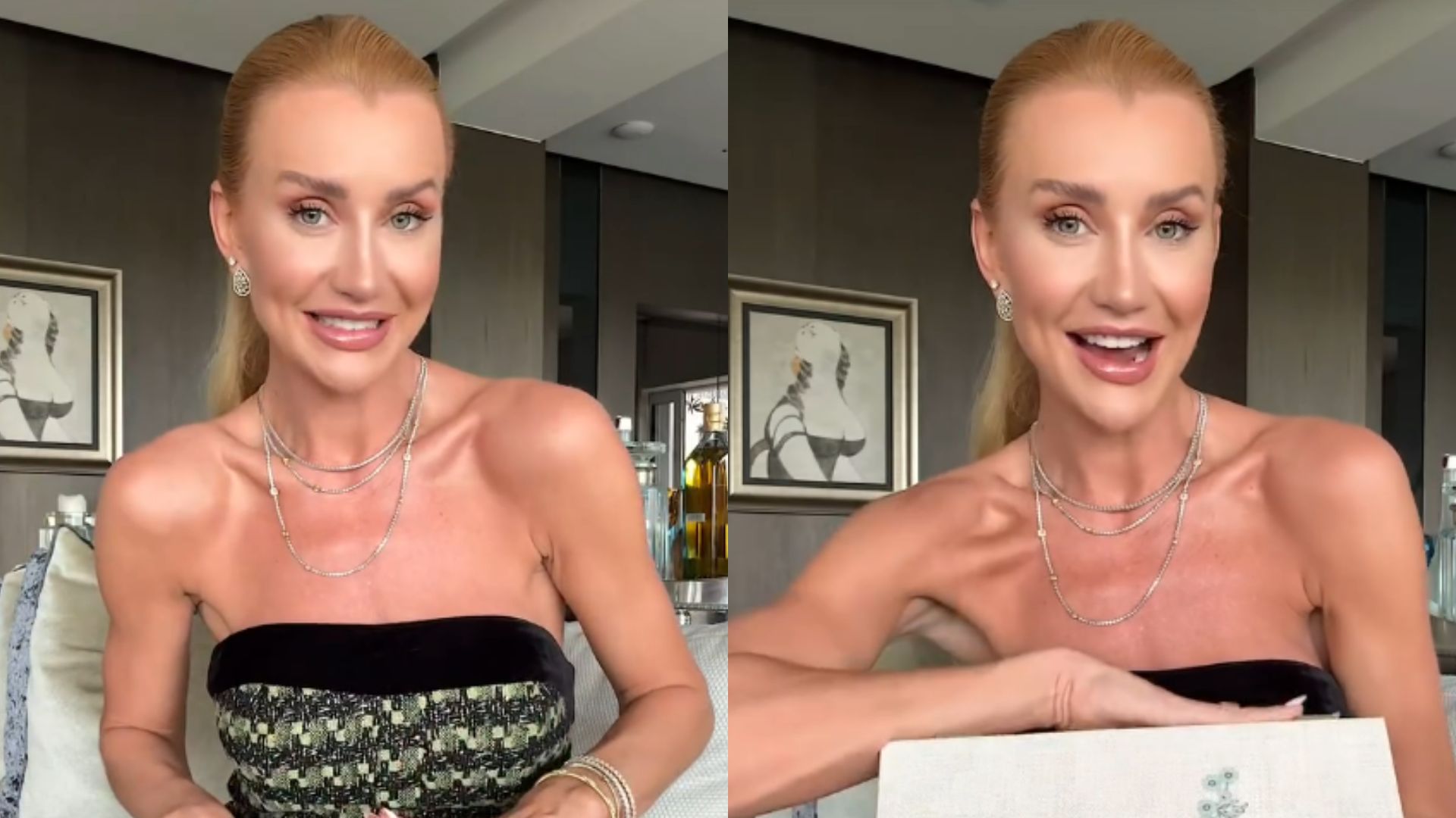 Entre luxo e romantismo, Ana Paula Siebert revela convite da renovação de votos com Roberto Justus