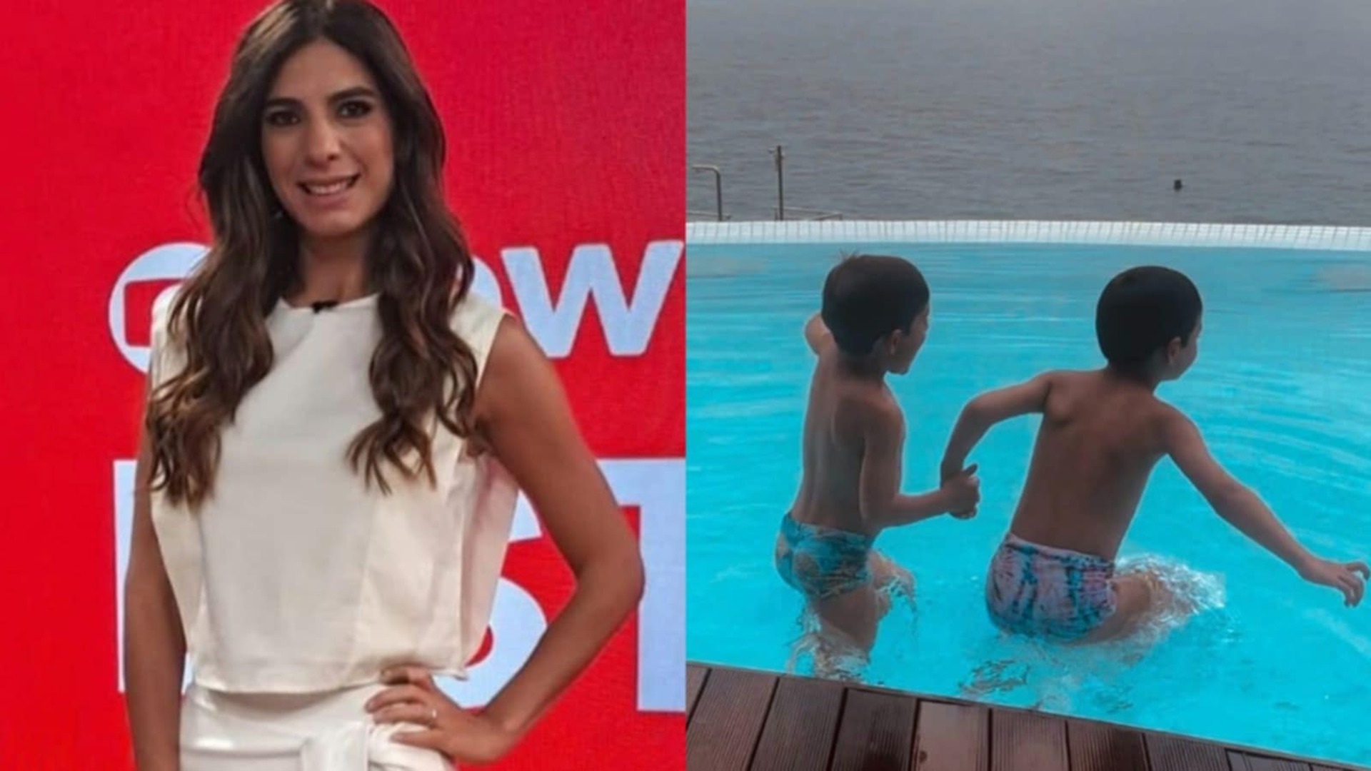 Andréia Sadi comemora aniversário dos filhos gêmeos: ‘Dose dupla’