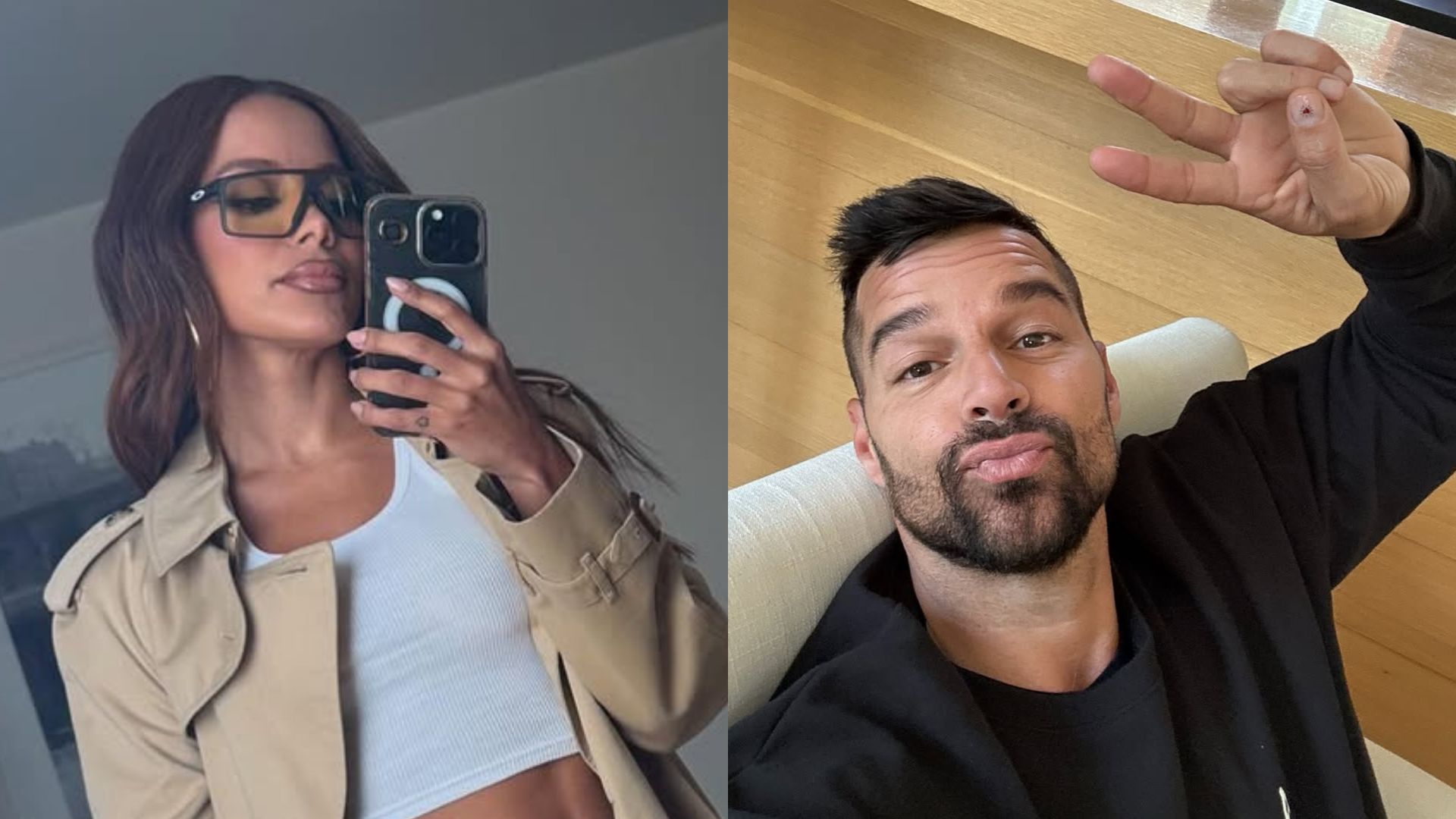 Anitta é presenteada por Ricky Martin com tapete holístico avaliado em R$ 11,5 mil