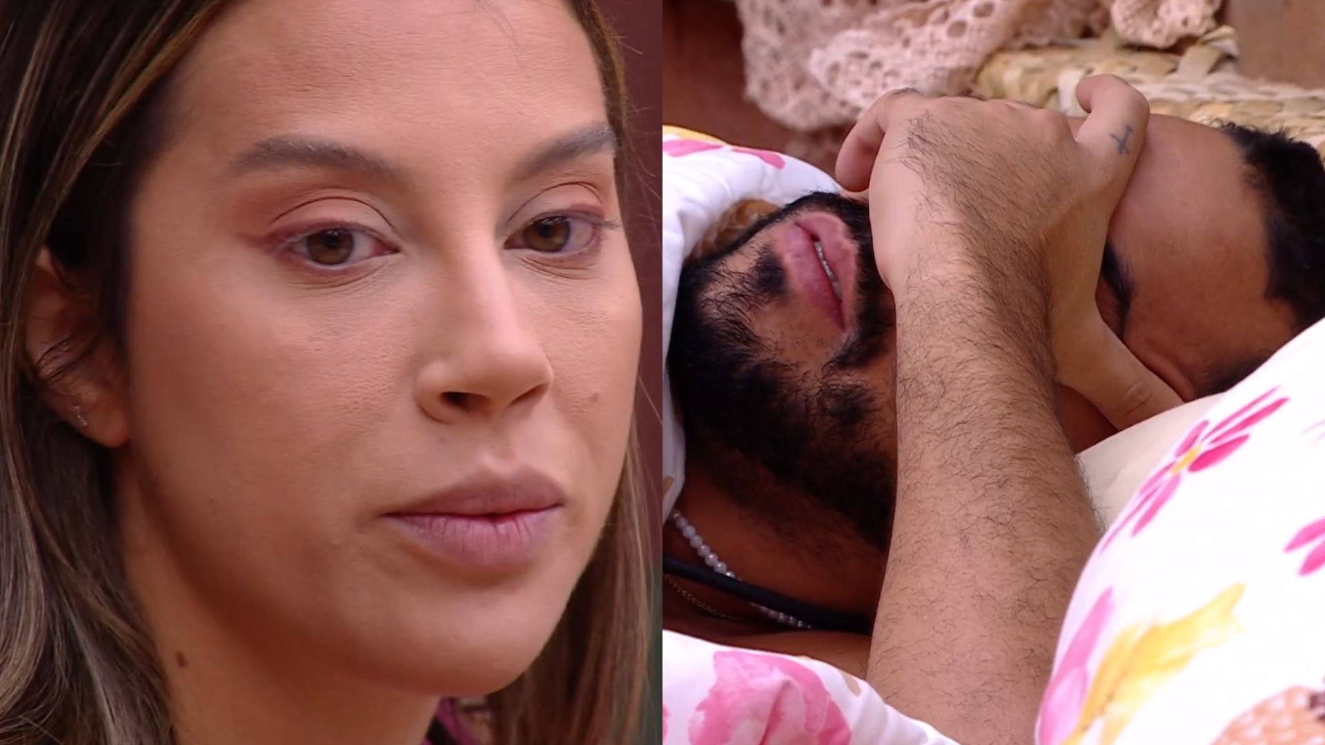 BBB 25: Maike se desculpa com Renata por atitudes: ‘Não lembrava’