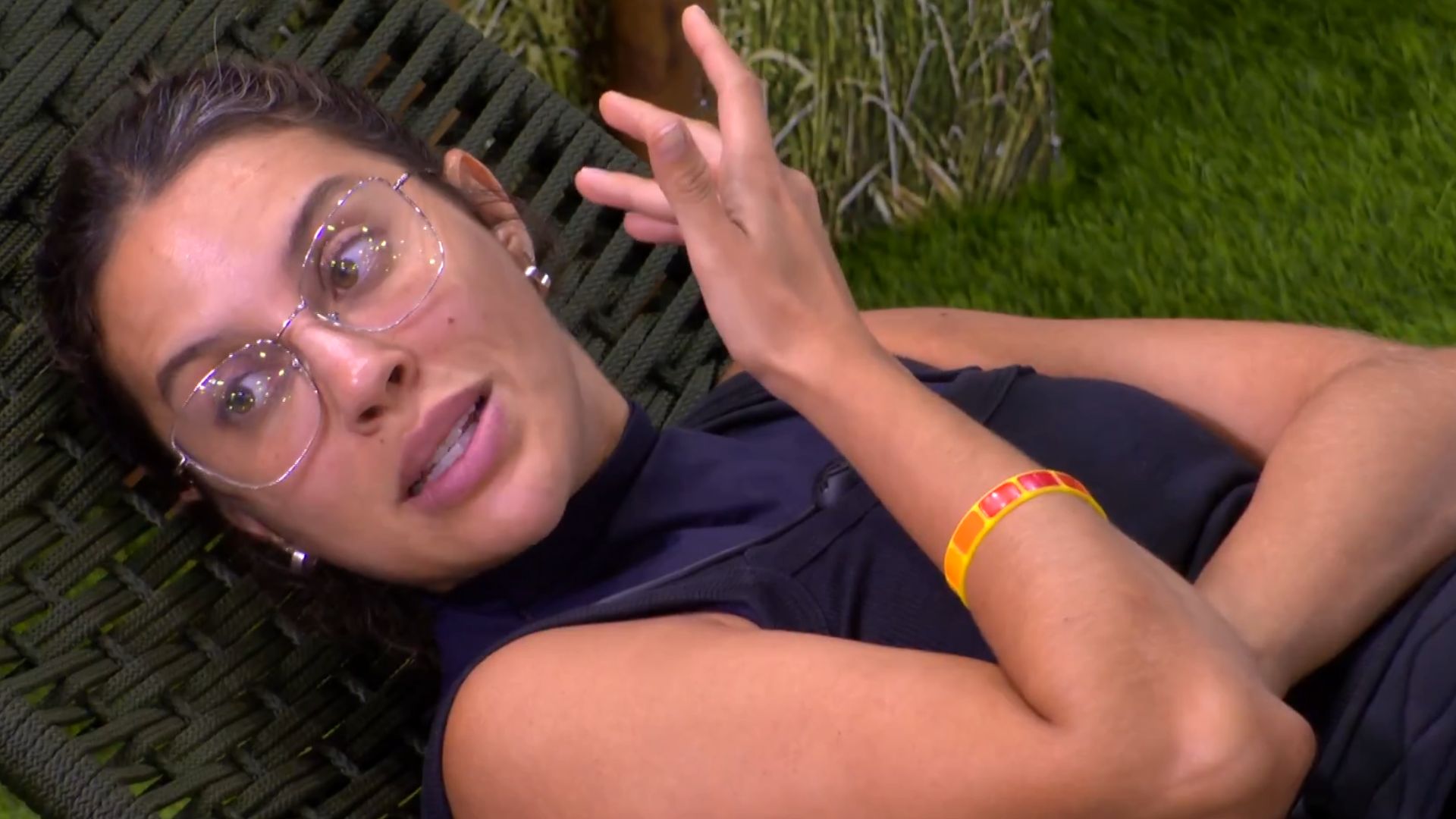 BBB 25: Renata reflete sobre atitudes de Maike: ‘Brincadeira de péssimo gosto’