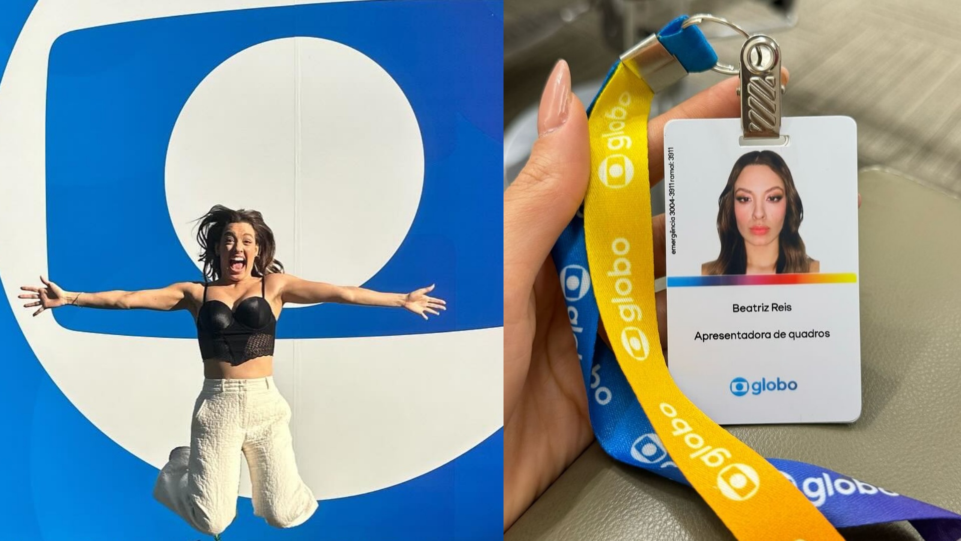 Beatriz Reis celebra mudança de vida após contrato com a Globo: ‘Acreditou em mim’