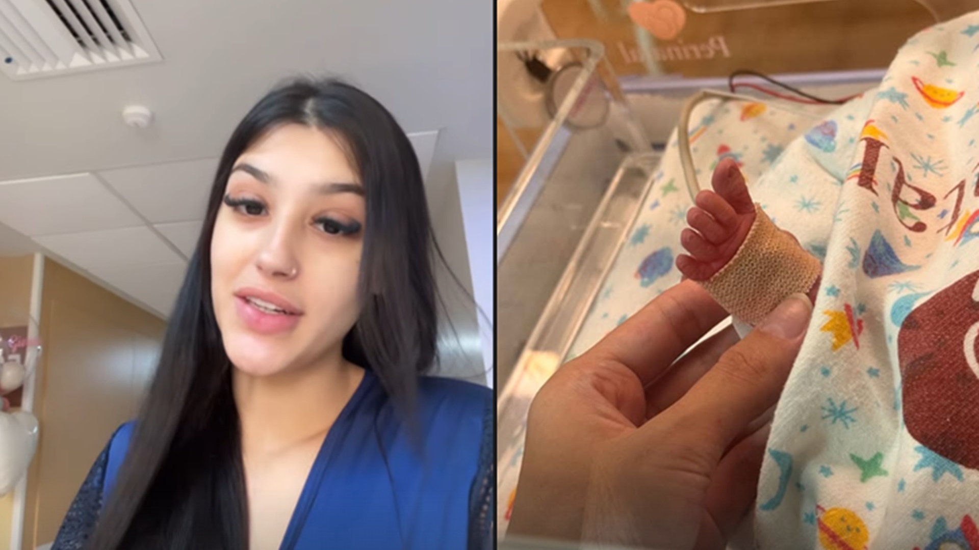 Bia Miranda conta como está a filha, que está internada na UTI