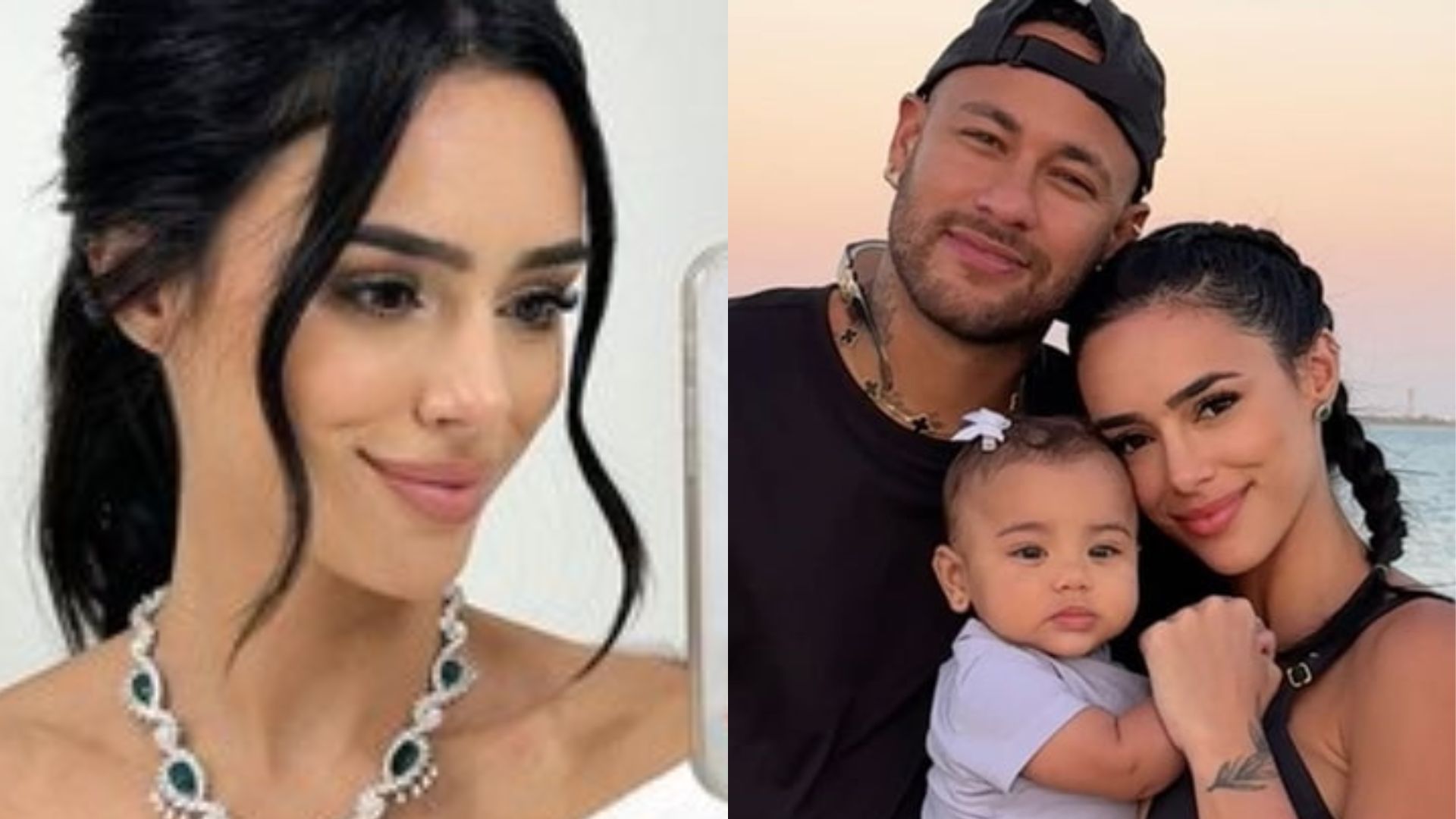 Bruna Biancardi exibe nova foto da barriga de gravidez da segunda filha com Neymar