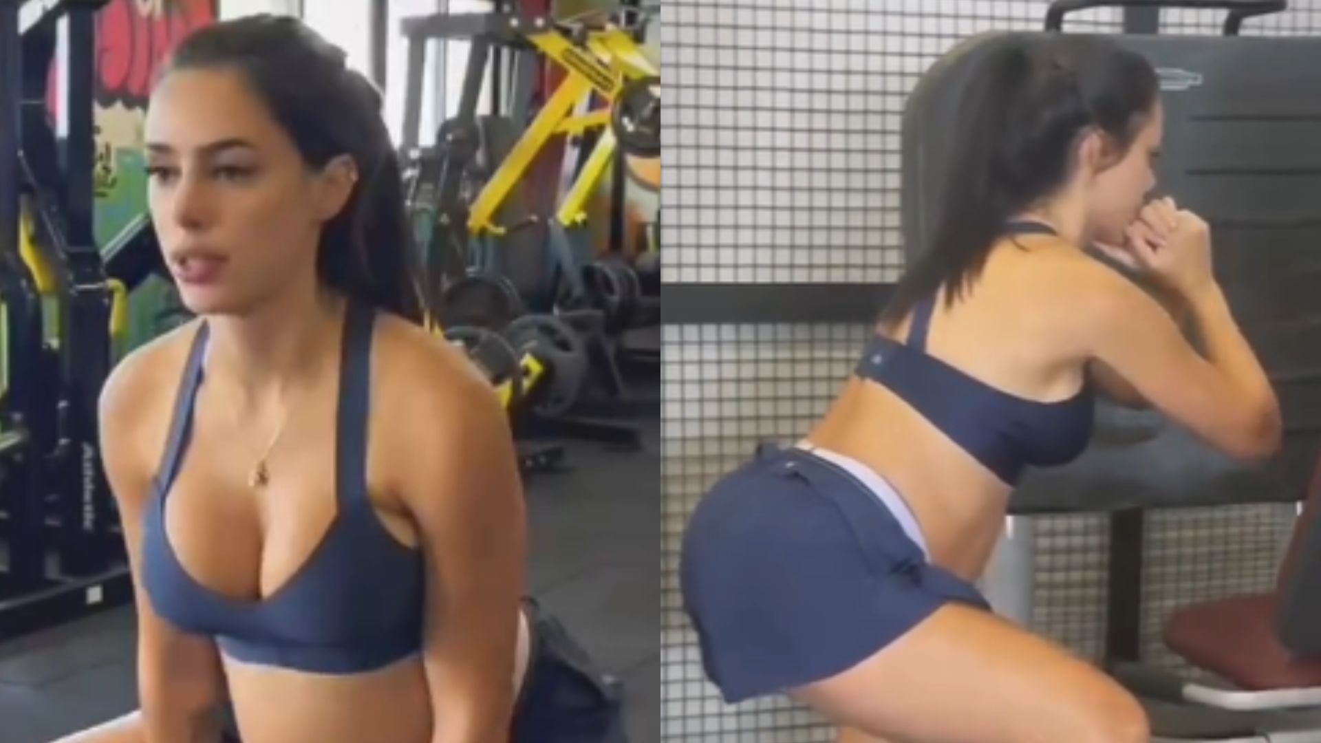 Bruna Biancardi deixa a barriguinha à mostra em dia de treino