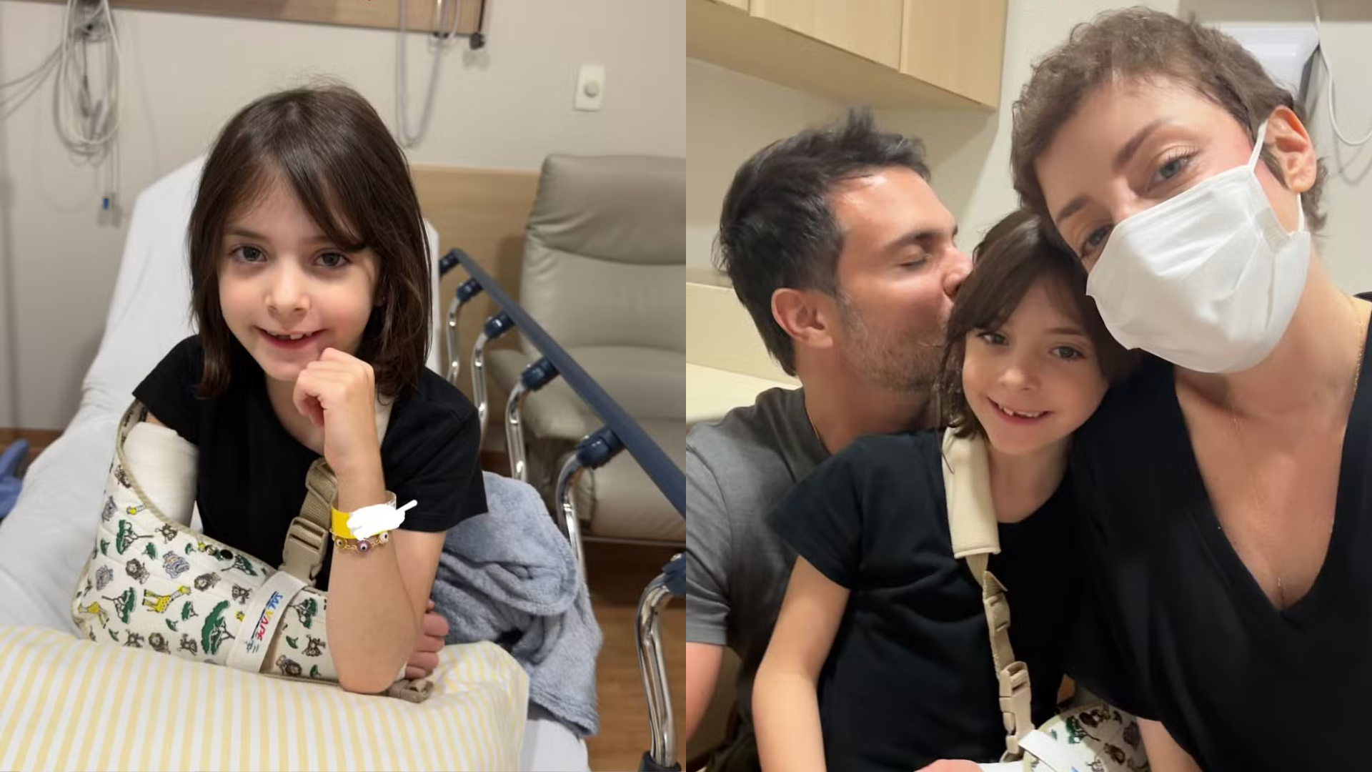 Médico explica hospitalização de filha de Fabiana Justus após acidente: ‘Pode ser difícil’