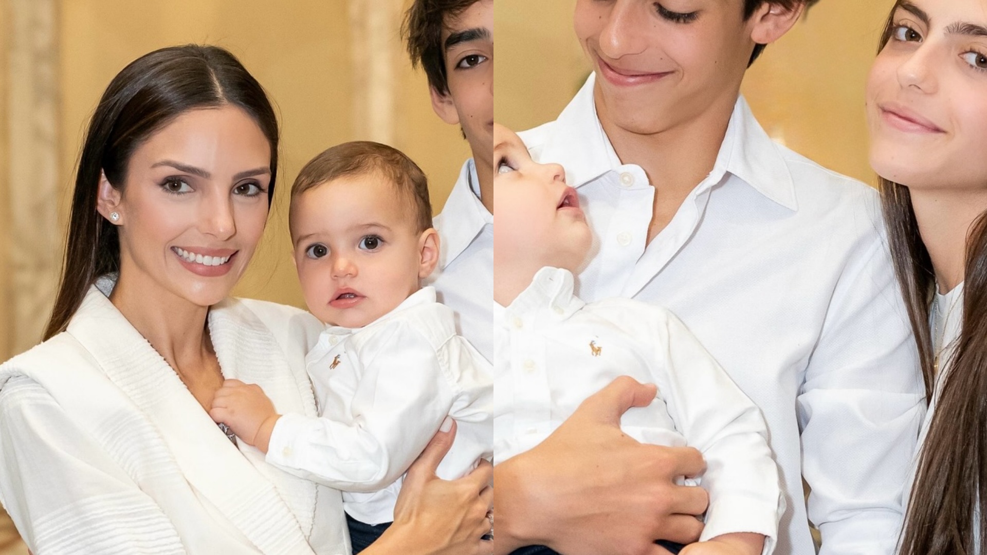 Carol Celico posta fotos com os filhos e se declara: ‘Nada é melhor que vocês’