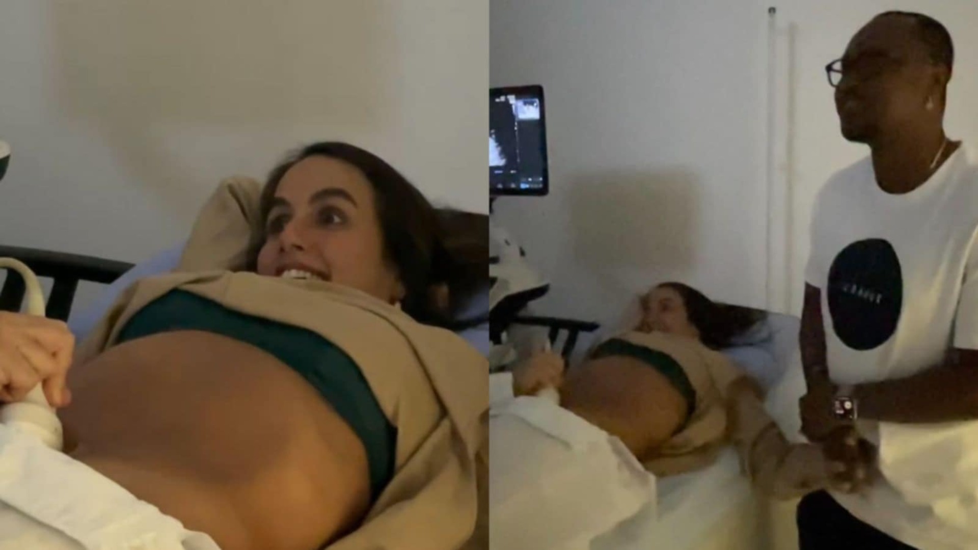 Carol Peixinho mostra ultrassom de seu bebê com Thiaguinho; veja o vídeo