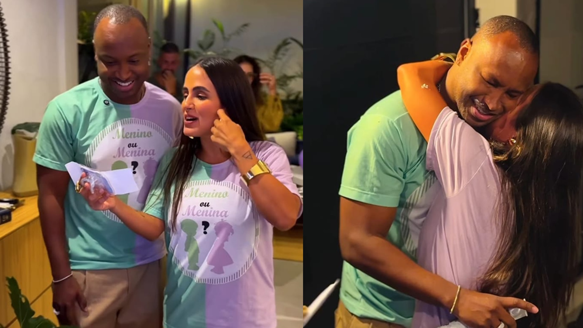 Carol Peixinho anuncia o sexo e o nome do bebê que espera com Thiaguinho