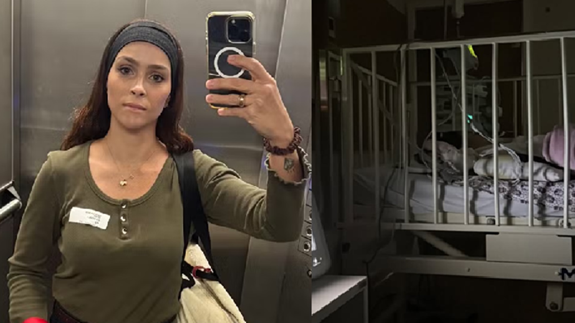 Leticia Cazarré passa a noite no hospital com a filha: ‘Que seja a última de UTI’