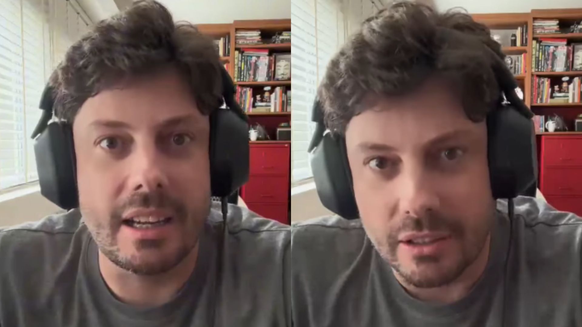 Danilo Gentili se pronuncia sobre denúncia de estupro contra Otávio Mesquita