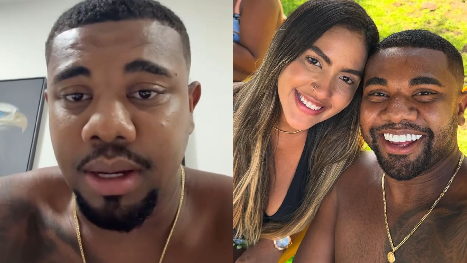 Ex-BBB Davi Brito esclarece rumores de término após revelar que será pai