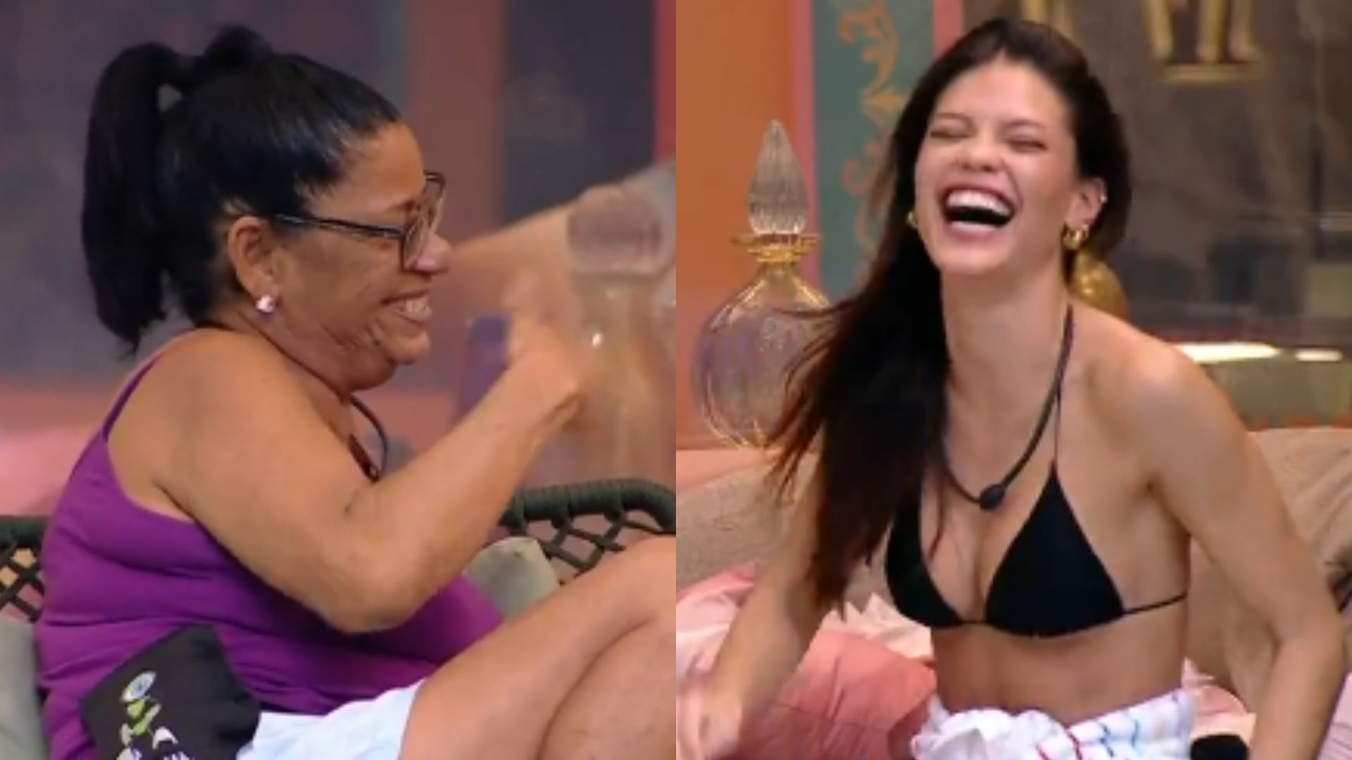 BBB 25: Delma diverte aliadas com comentário sobre namorado de Vitória Strada