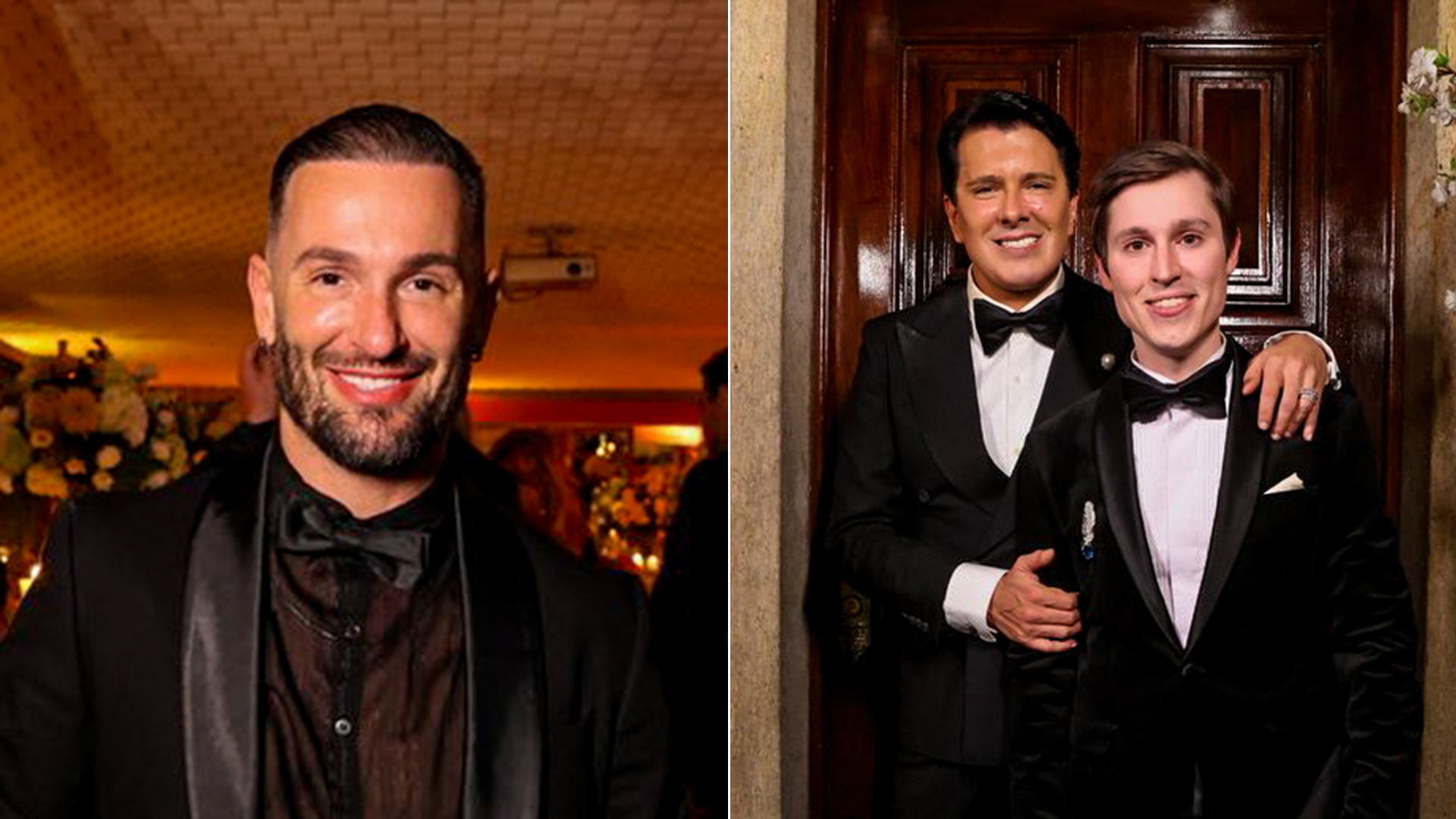 Diego Hypolito prestigia o casamento de André Ramos e Gabriel Monteiro de Castro