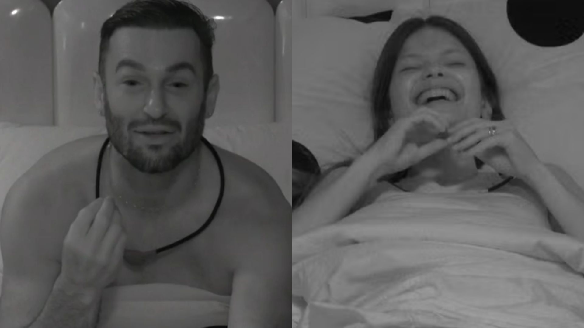 BBB 25: Vitória Strada e Diego Hypolito se divertem ao relembrar trajetória no reality