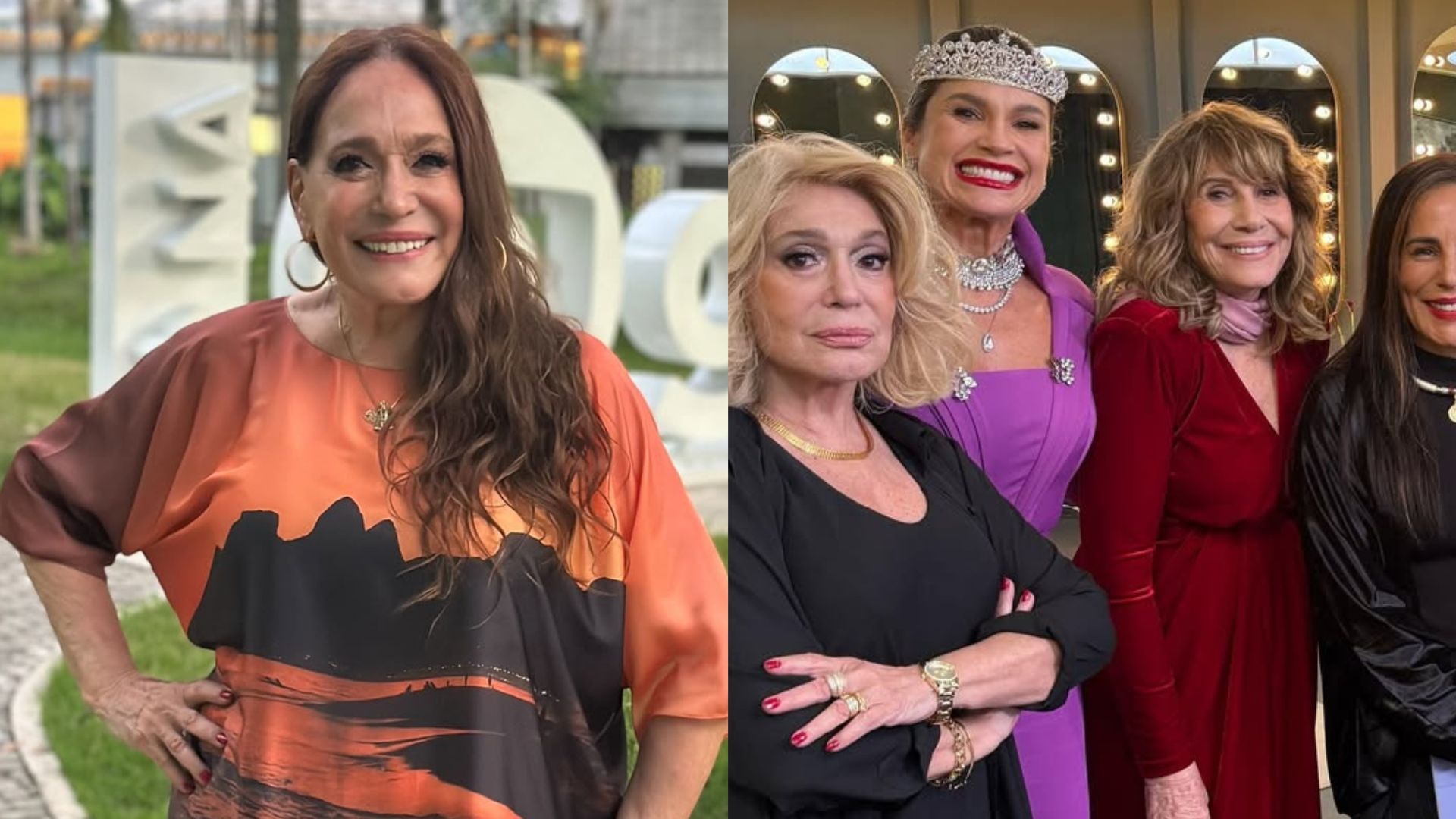 Susana Vieira agita fãs ao mostrar ‘encontro de vilãs’ da Globo