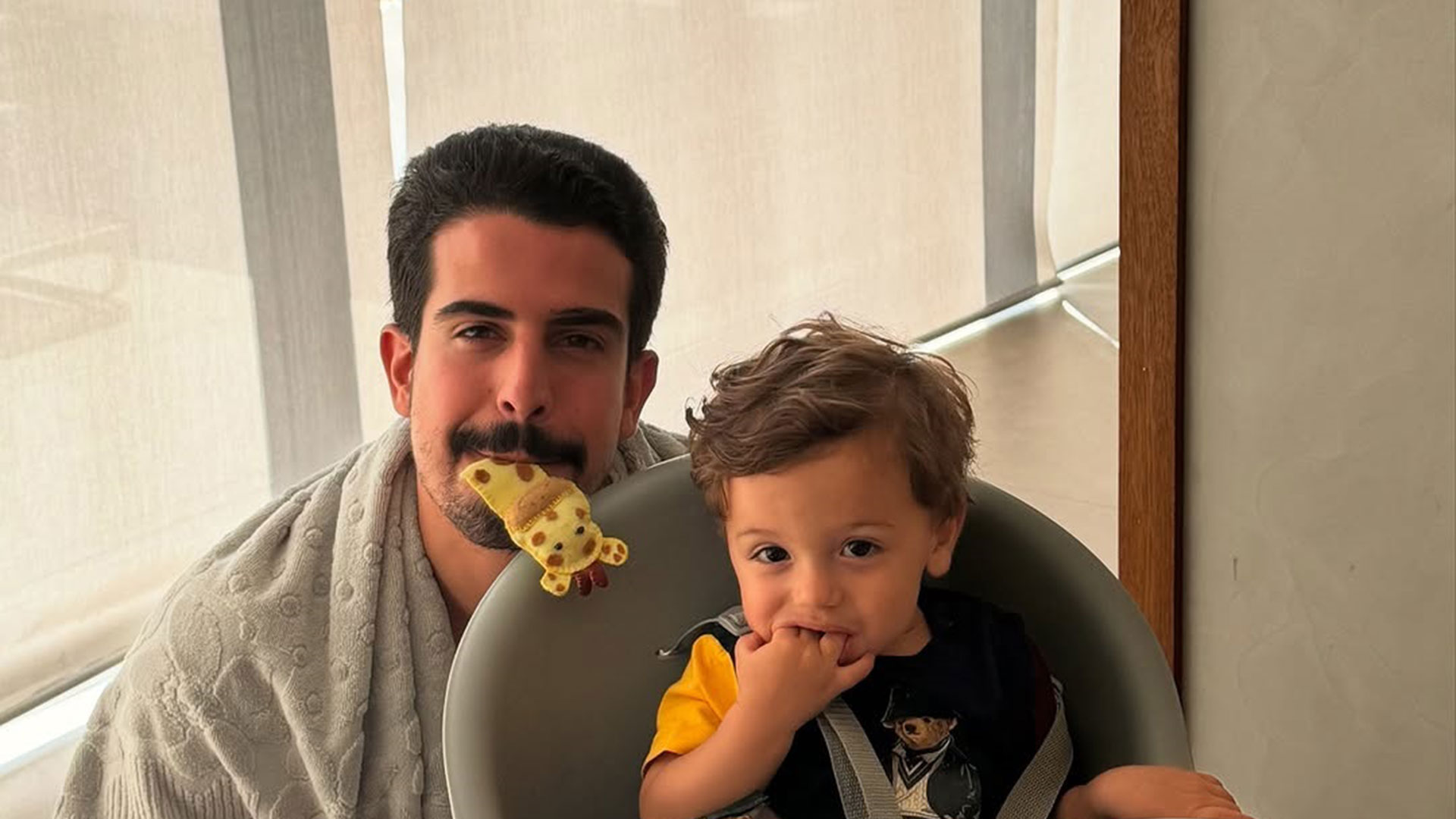 Filho caçula de Claudia Raia encanta ao mandar recado para o irmão: ‘Te amo’