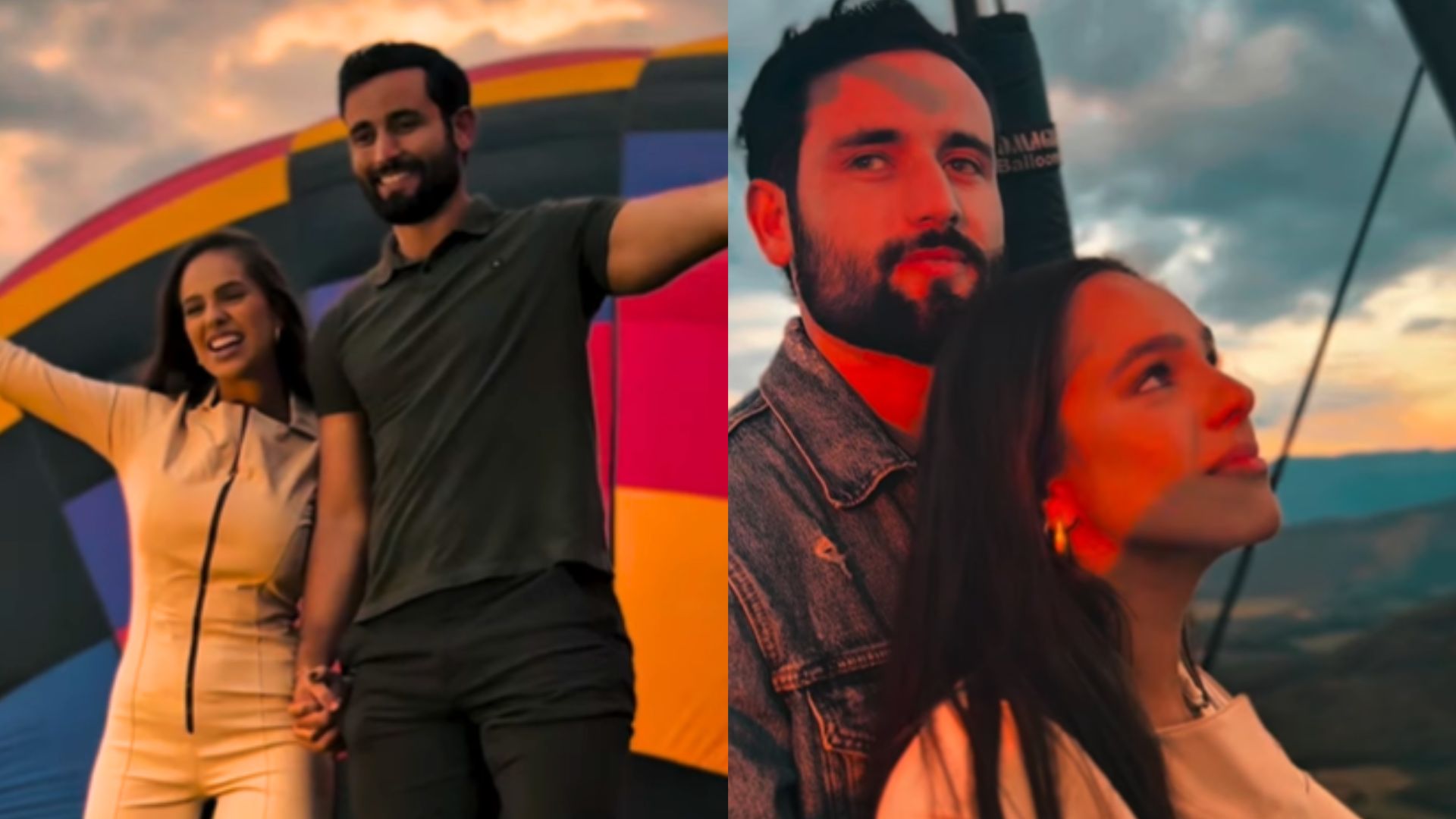 Namorada de ex-BBB Matteus divide momentos de passeio romântico do casal