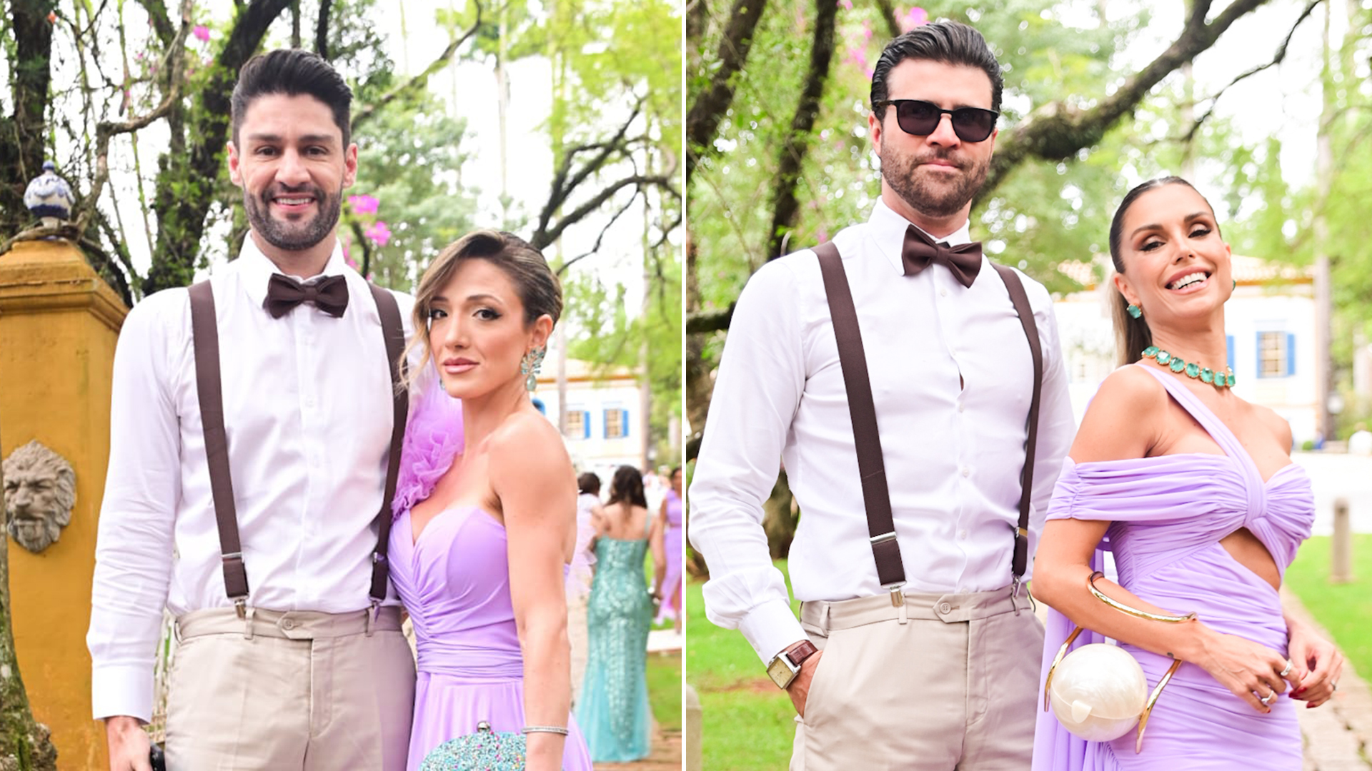 Casamento de Mariano e Jakelyne: Veja os looks dos famosos convidados