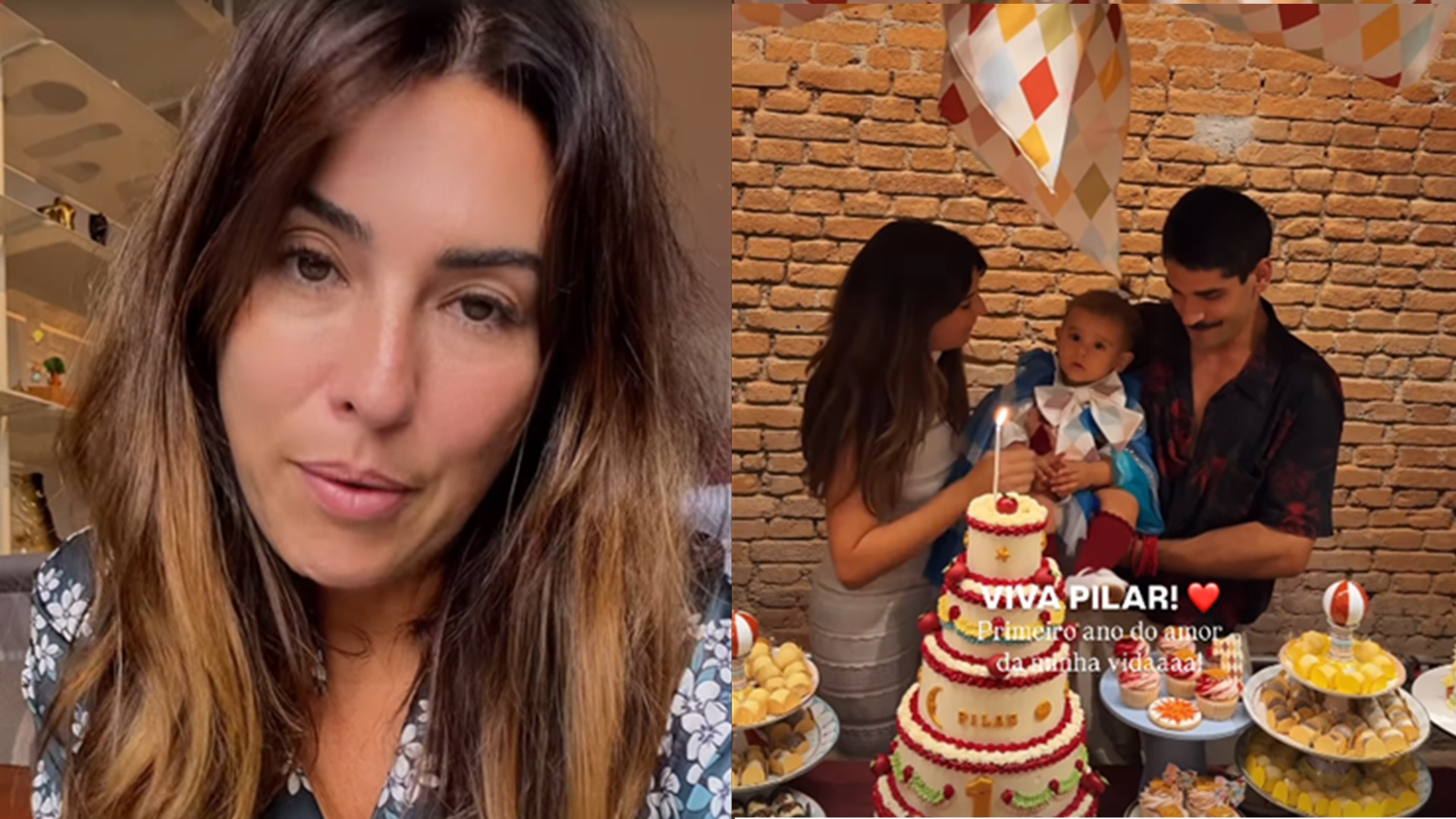 Fernanda Paes Leme confessa após aniversário da filha com Victor Sampaio: ‘Privilégio’