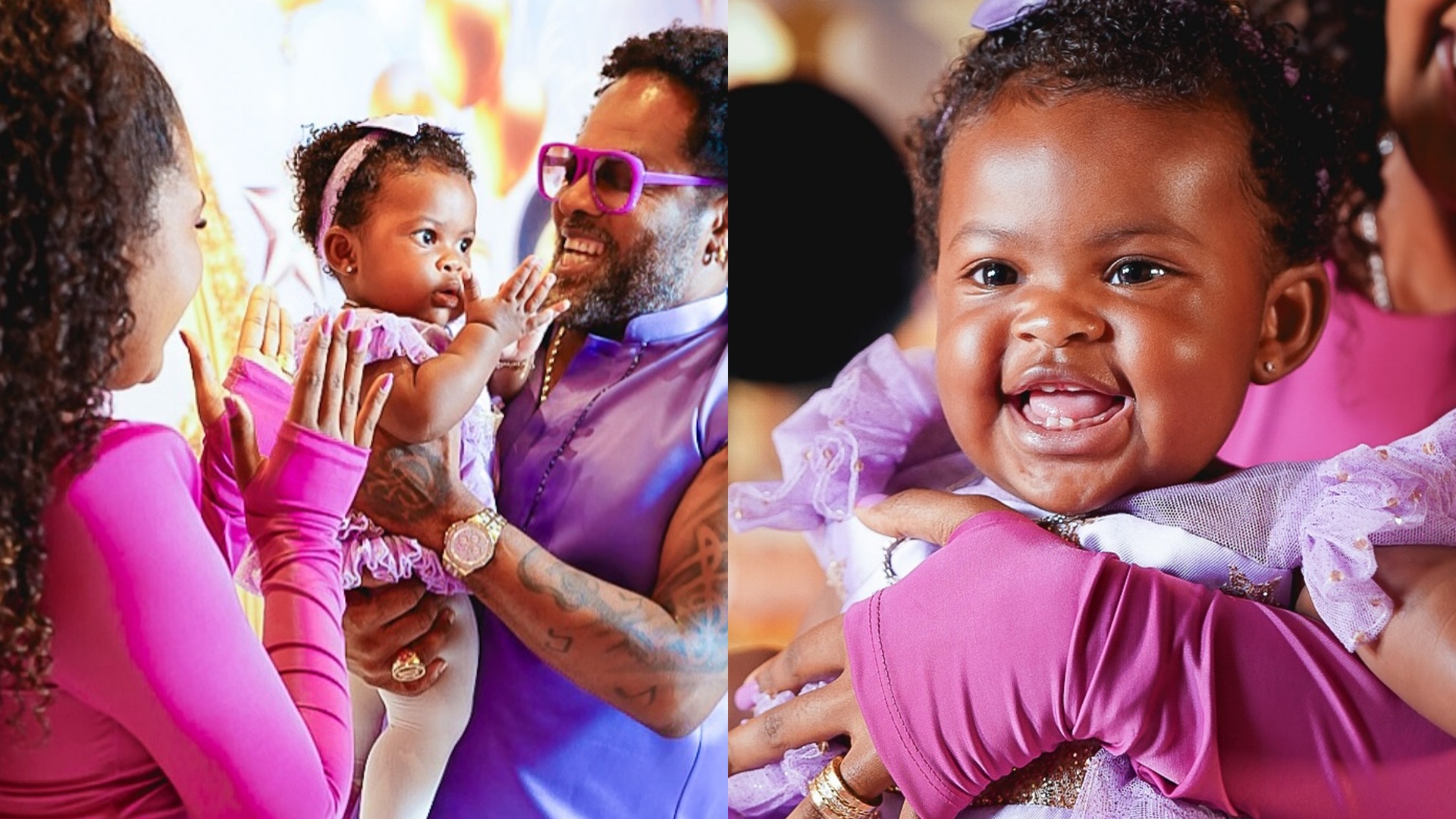Filha de Xande de Pilares ganha festa luxuosa em seu aniversário de 1 ano