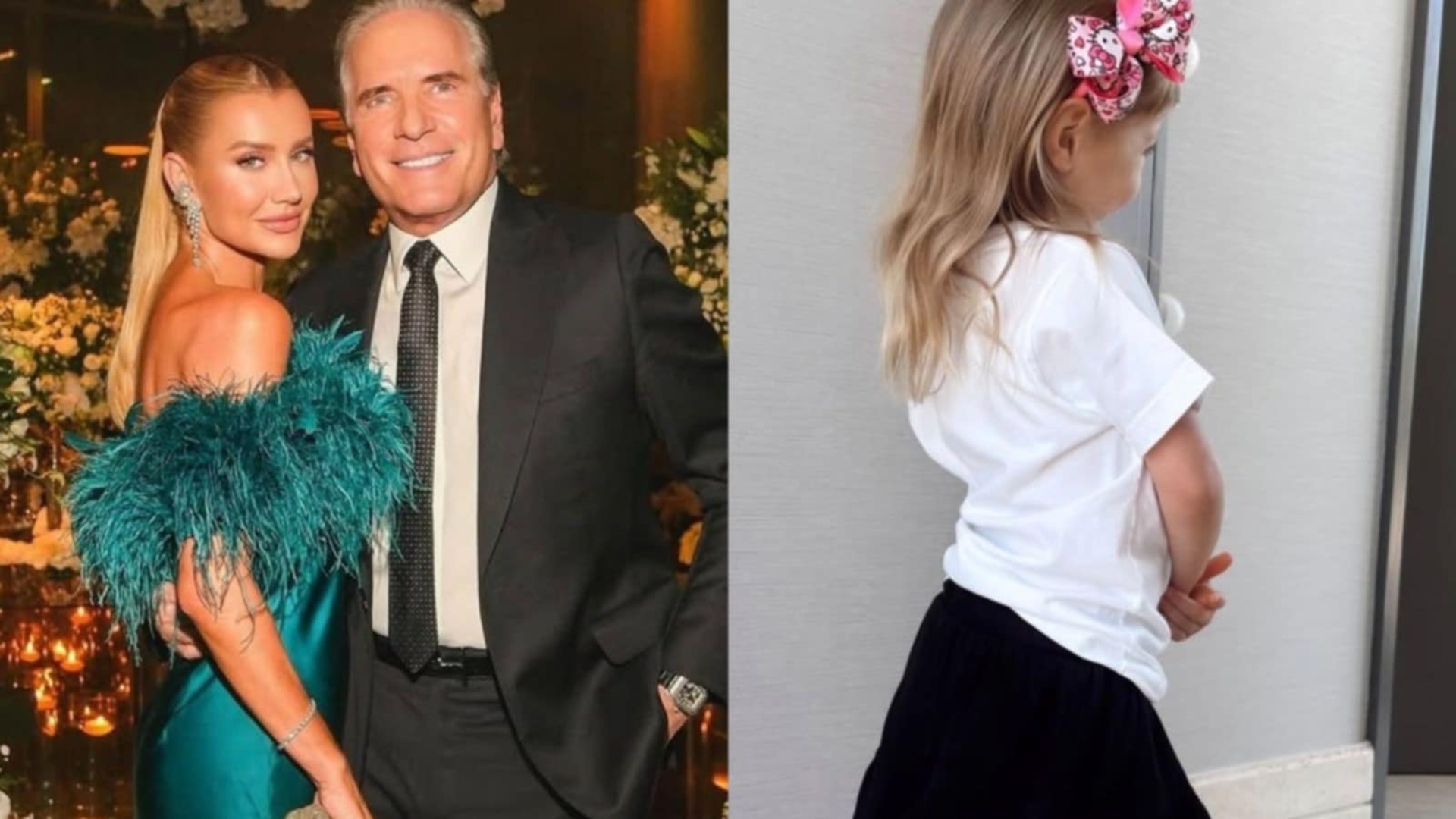 Filha caçula de Roberto Justus monta look estiloso para a escola; veja