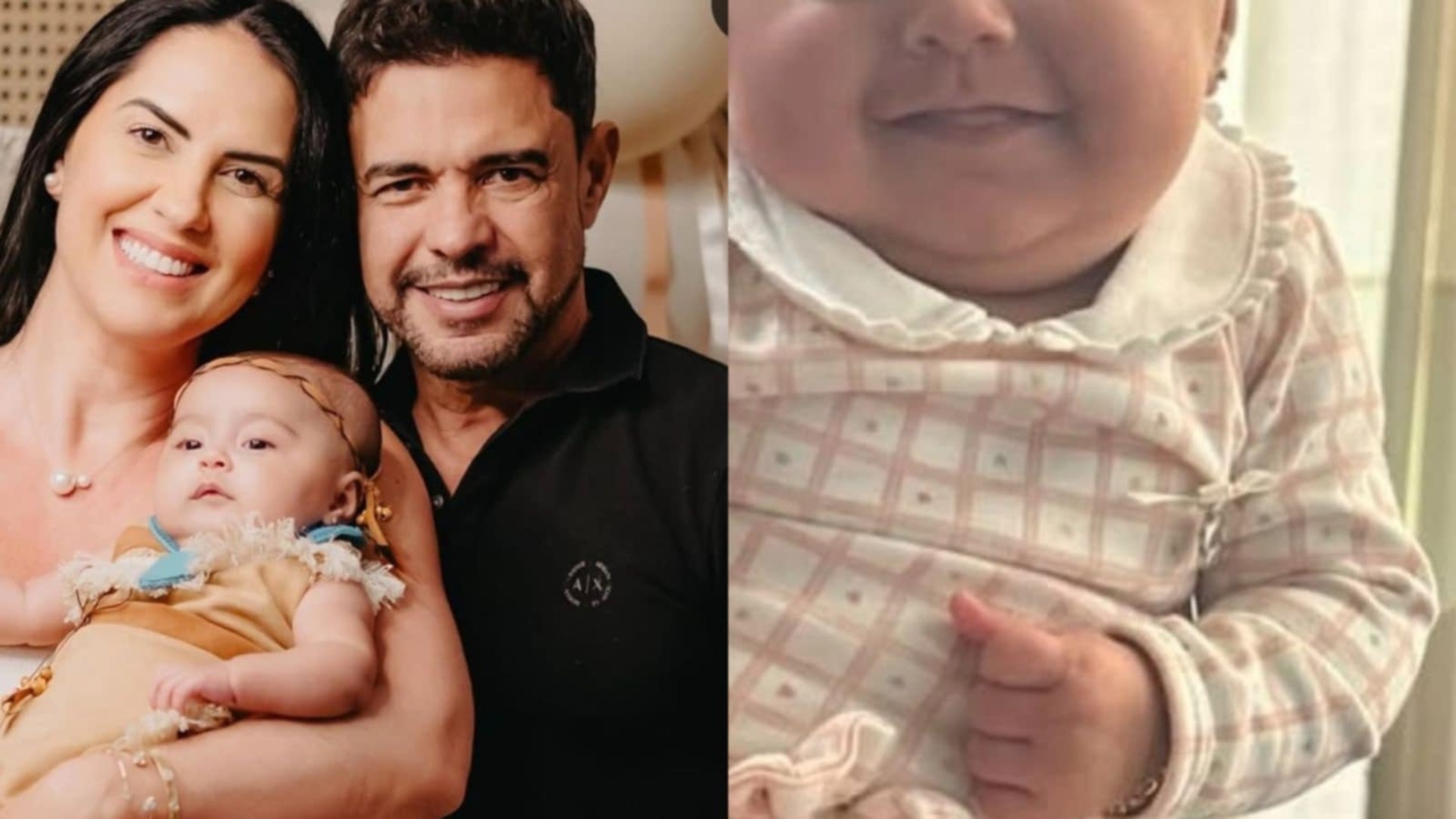 Filha de Graciele e Zezé esbanja carisma ao surgir com look fofo; veja
